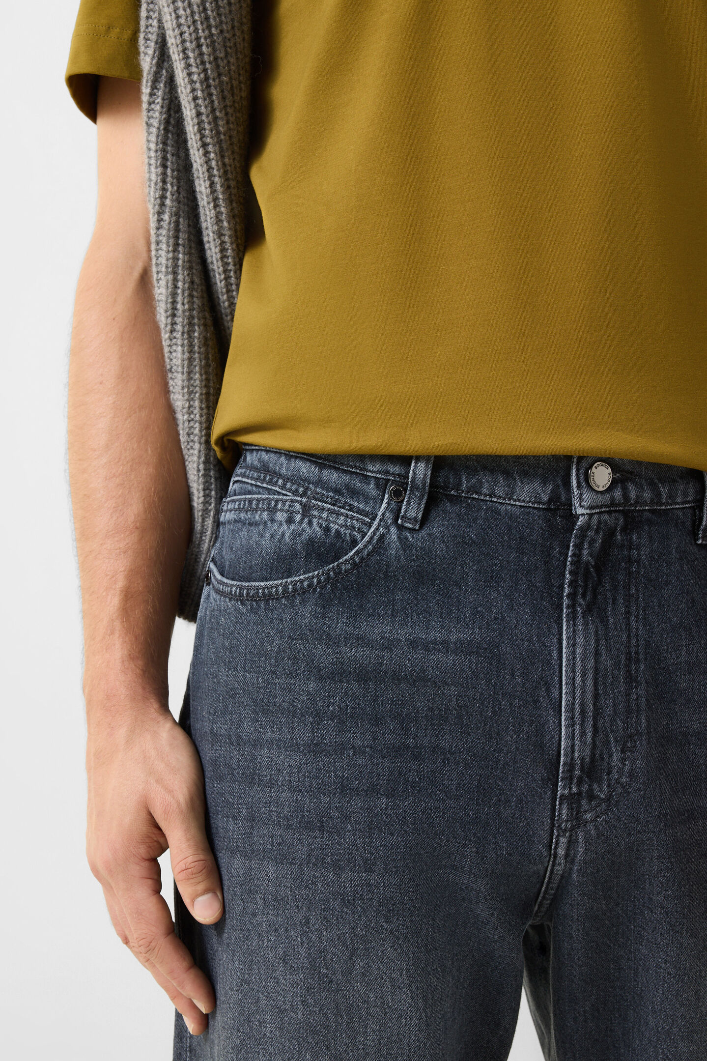 Straight Fit Jeans Travis Denim Blue