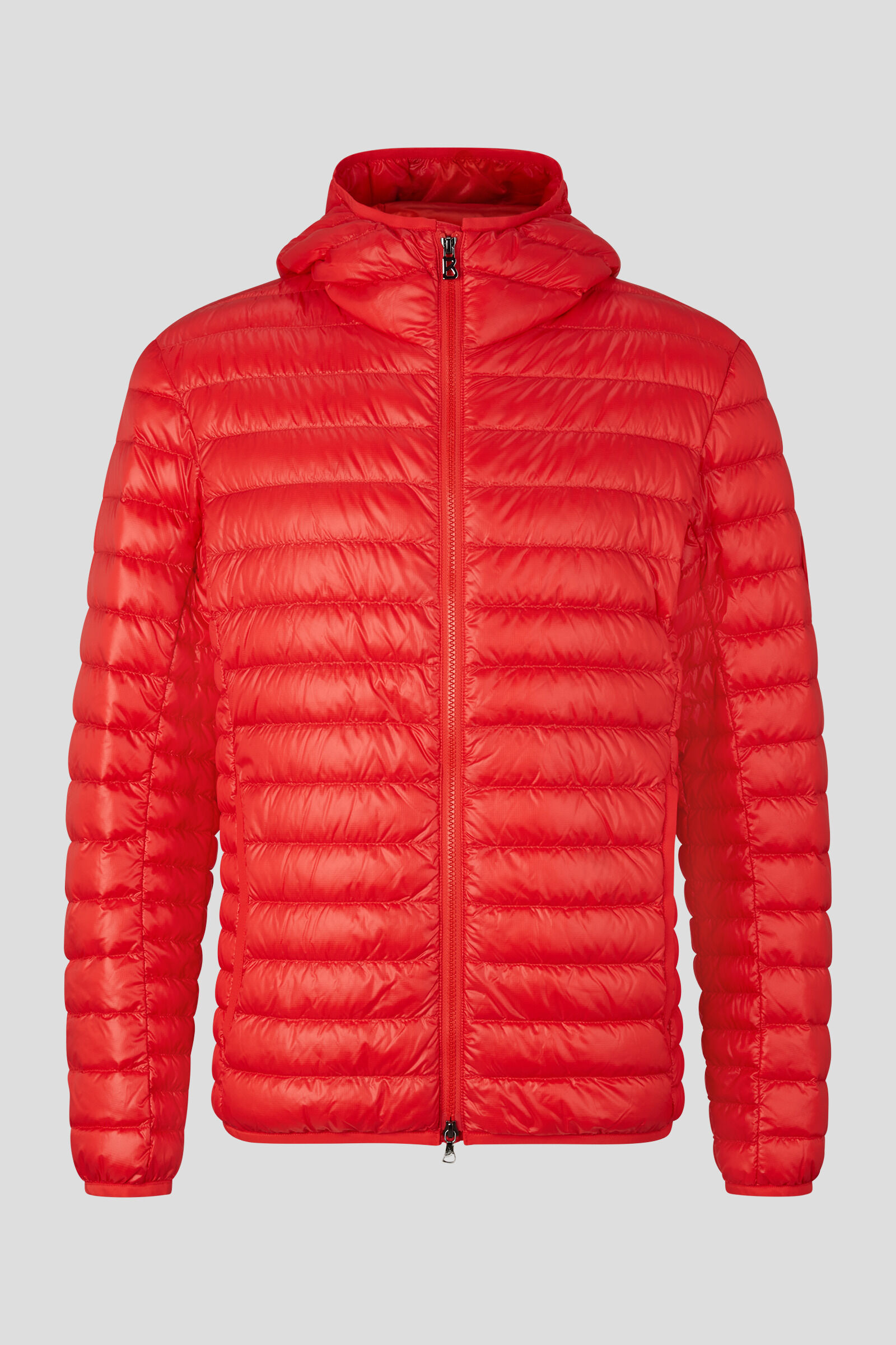Red lightweight top padded jacket