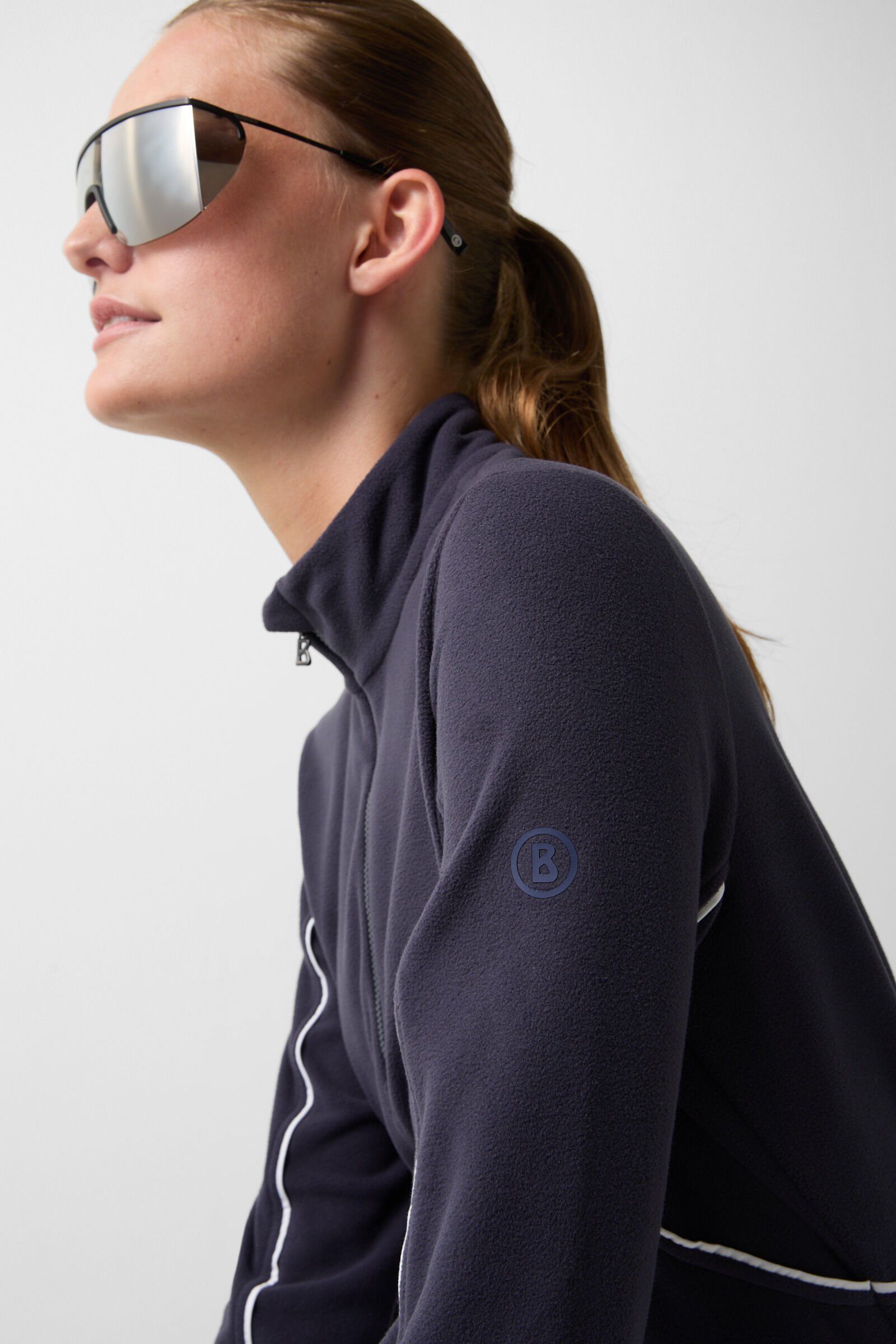 Georgina fleece first layer Navy blue