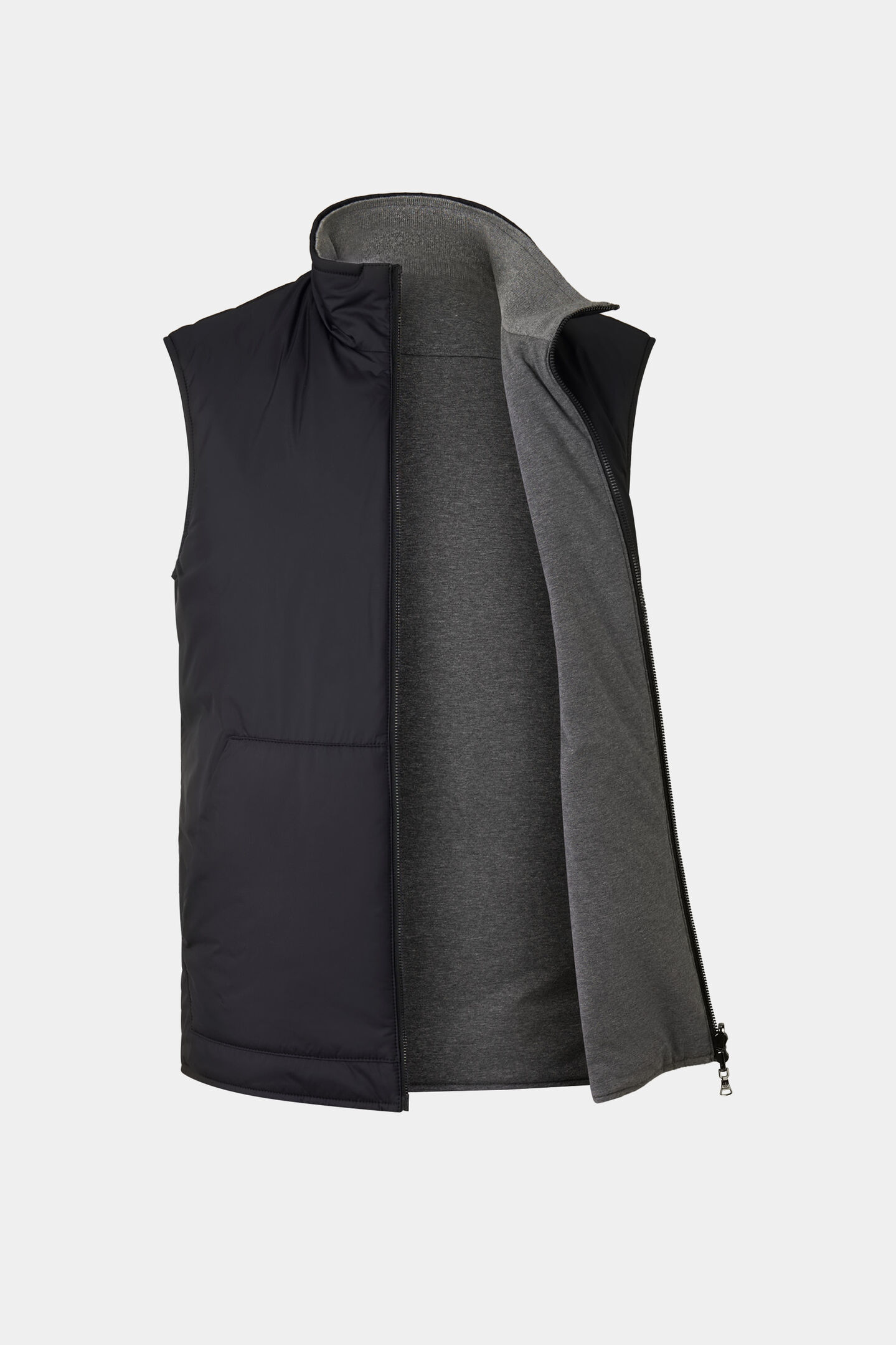 Willis reversible waistcoat Black/grey