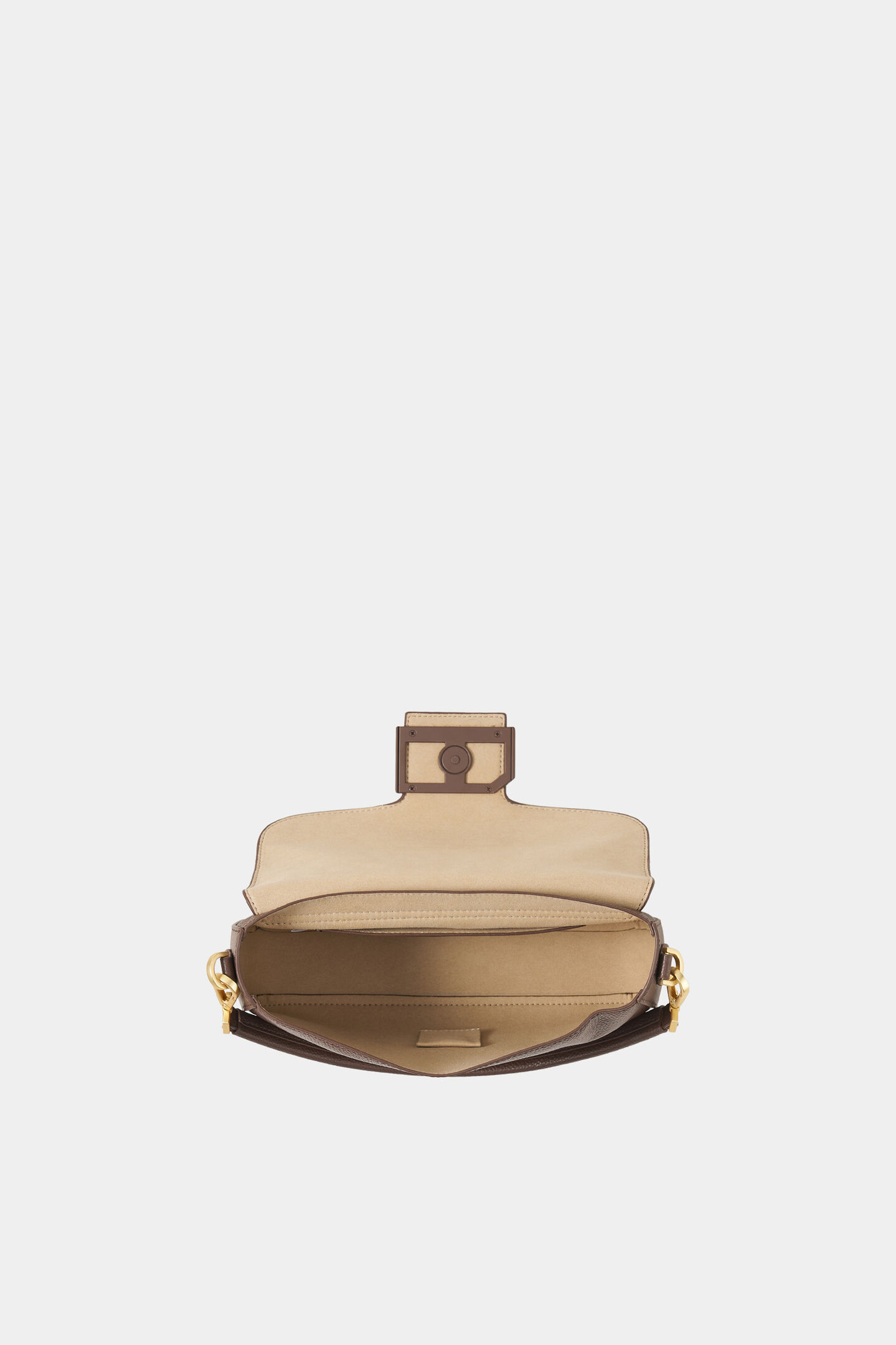 Pontresina Neve Nera shoulder bag Chocolate