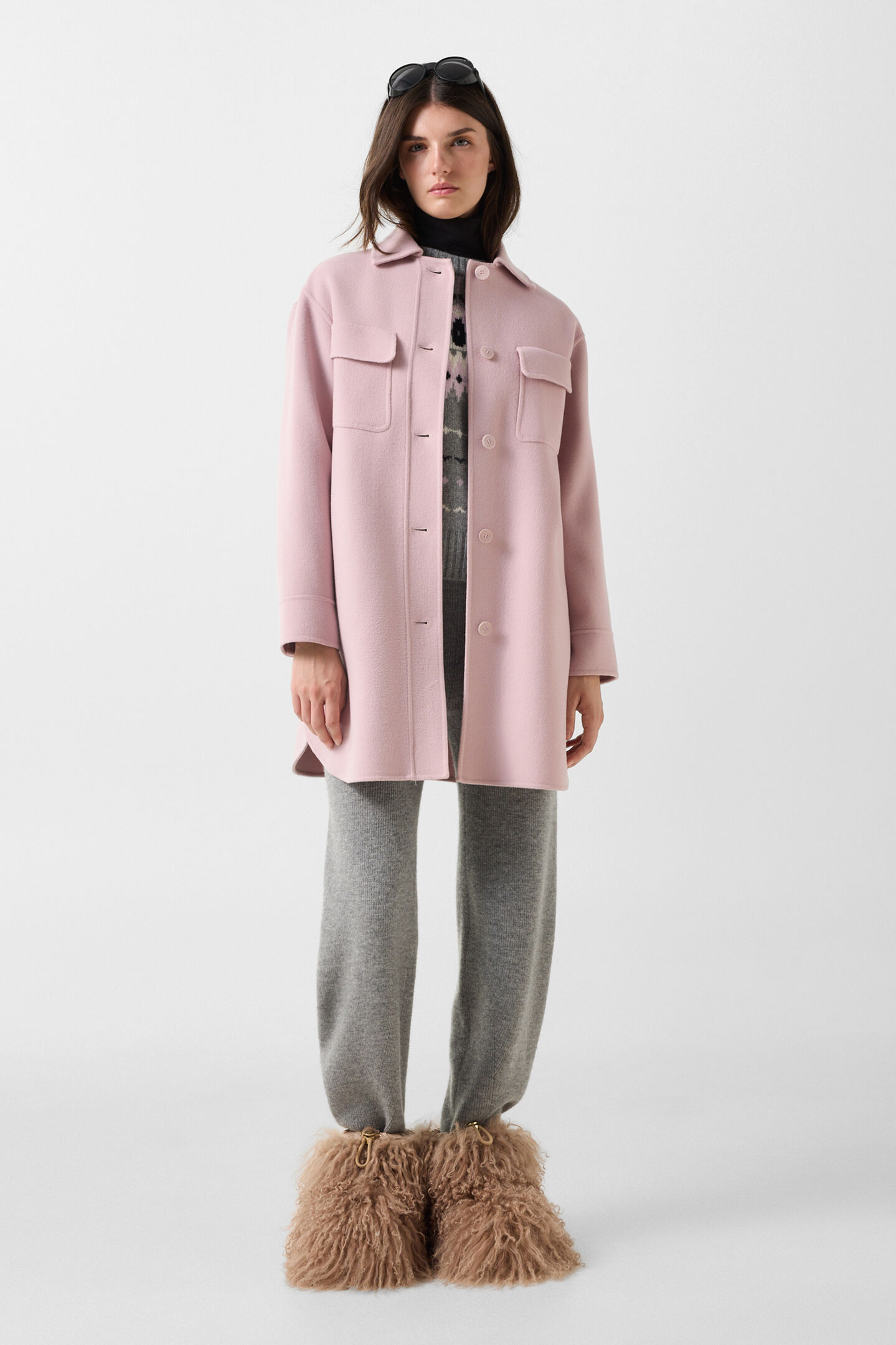 Tory Reversible Jacket Ros&eacute;