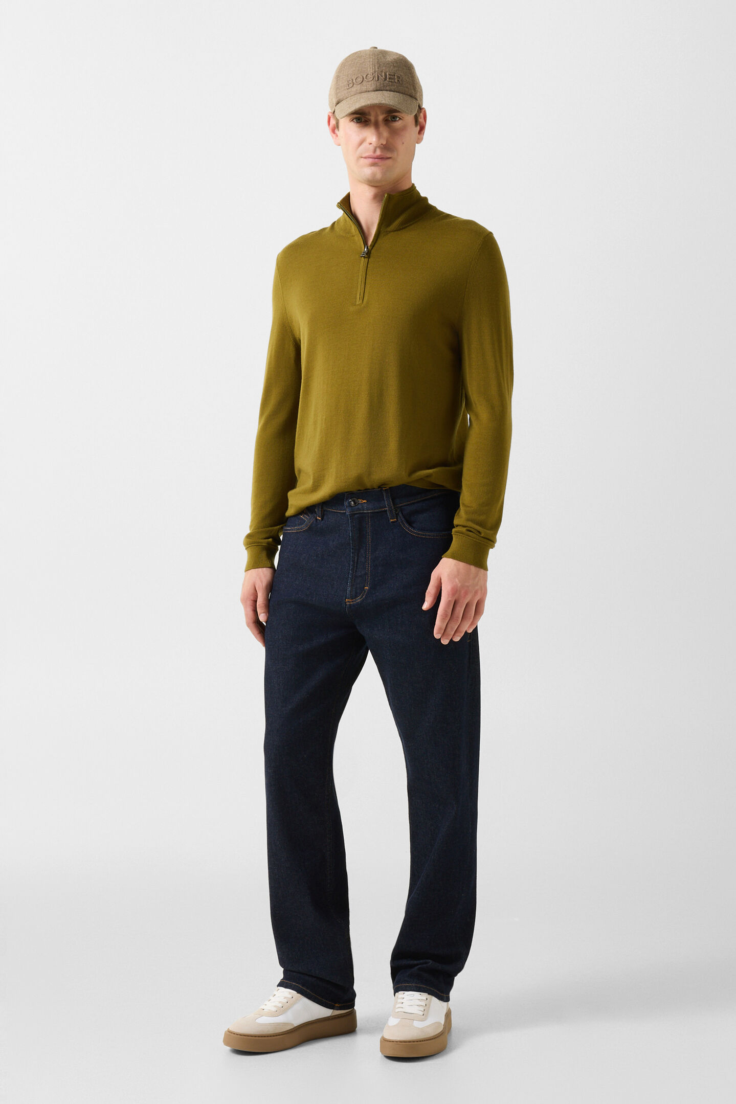 Travis Straight-Fit Jeans Dark Denim Blue