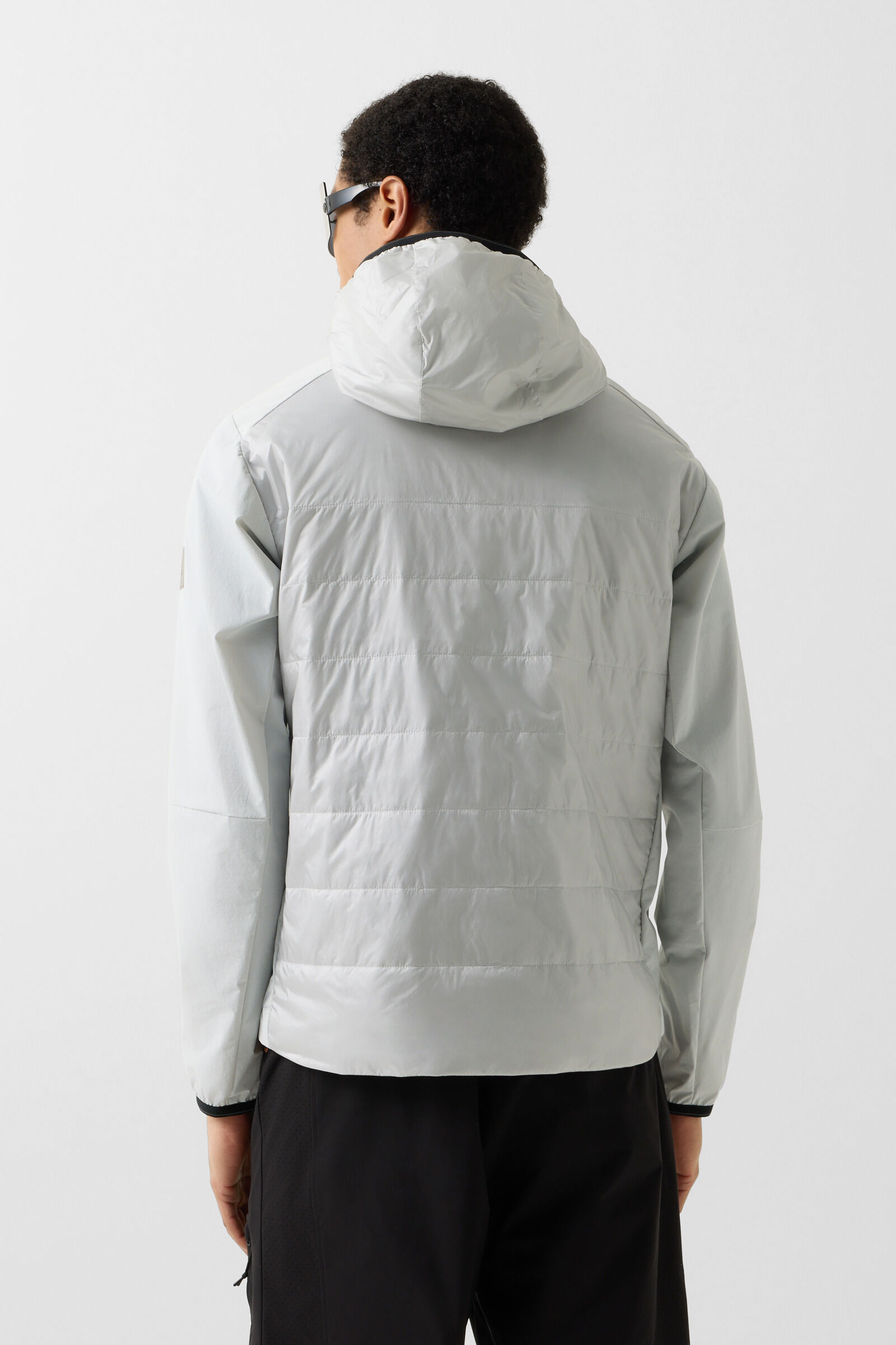 Kegan hybrid jacket Light grey