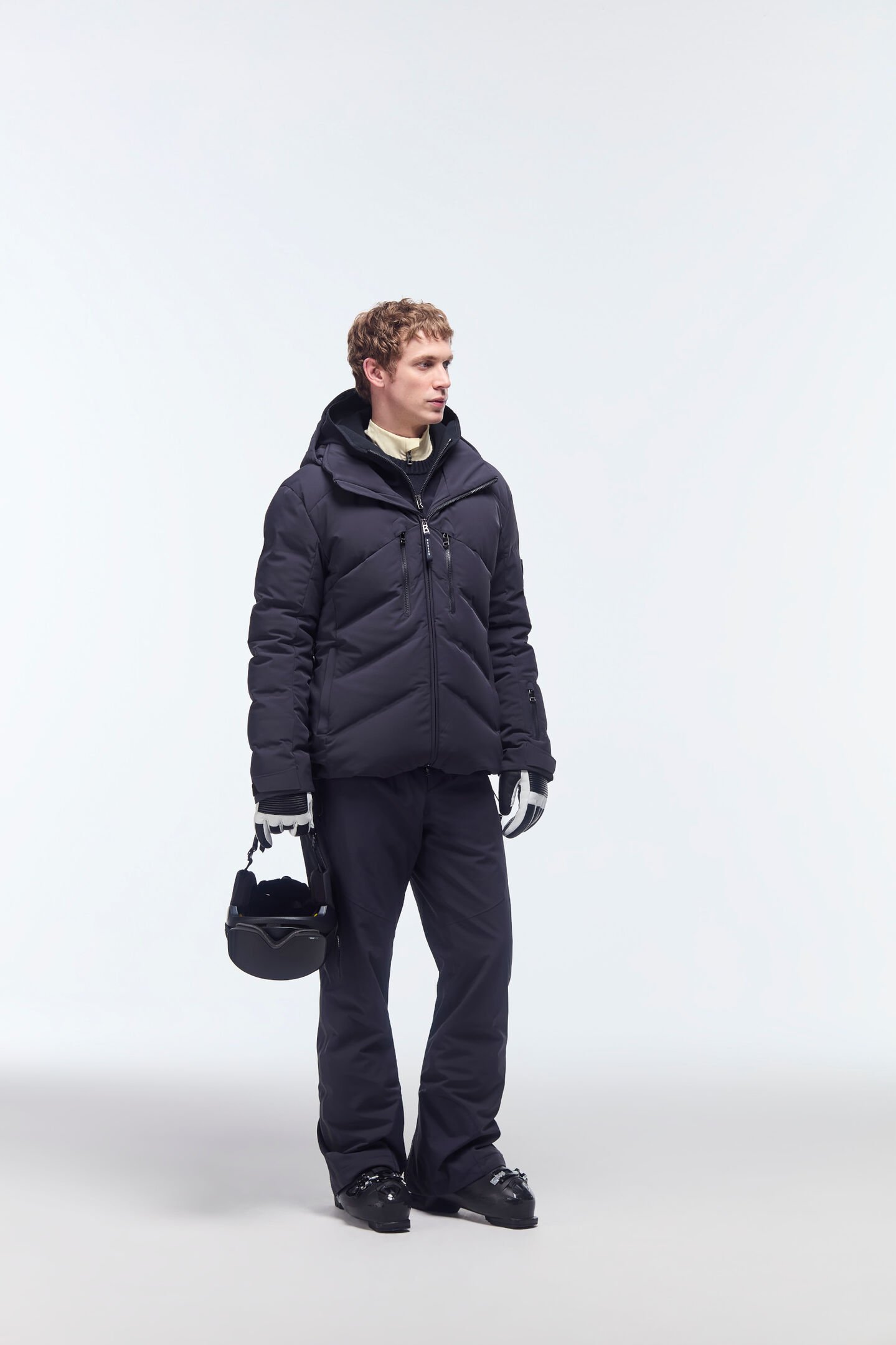 Jervis down ski jacket Navy blue