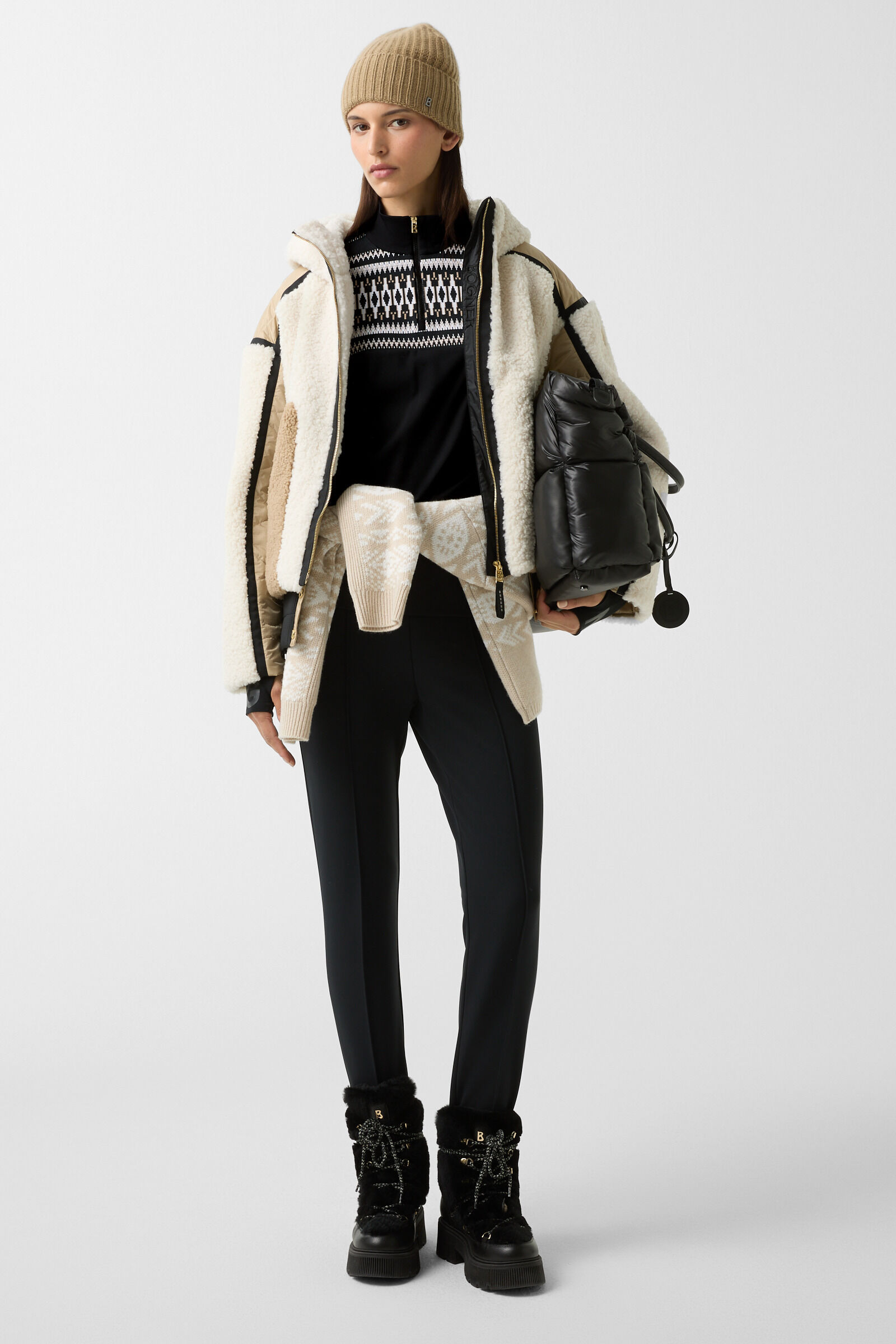 Jacquard first layer Jelissa Black/white