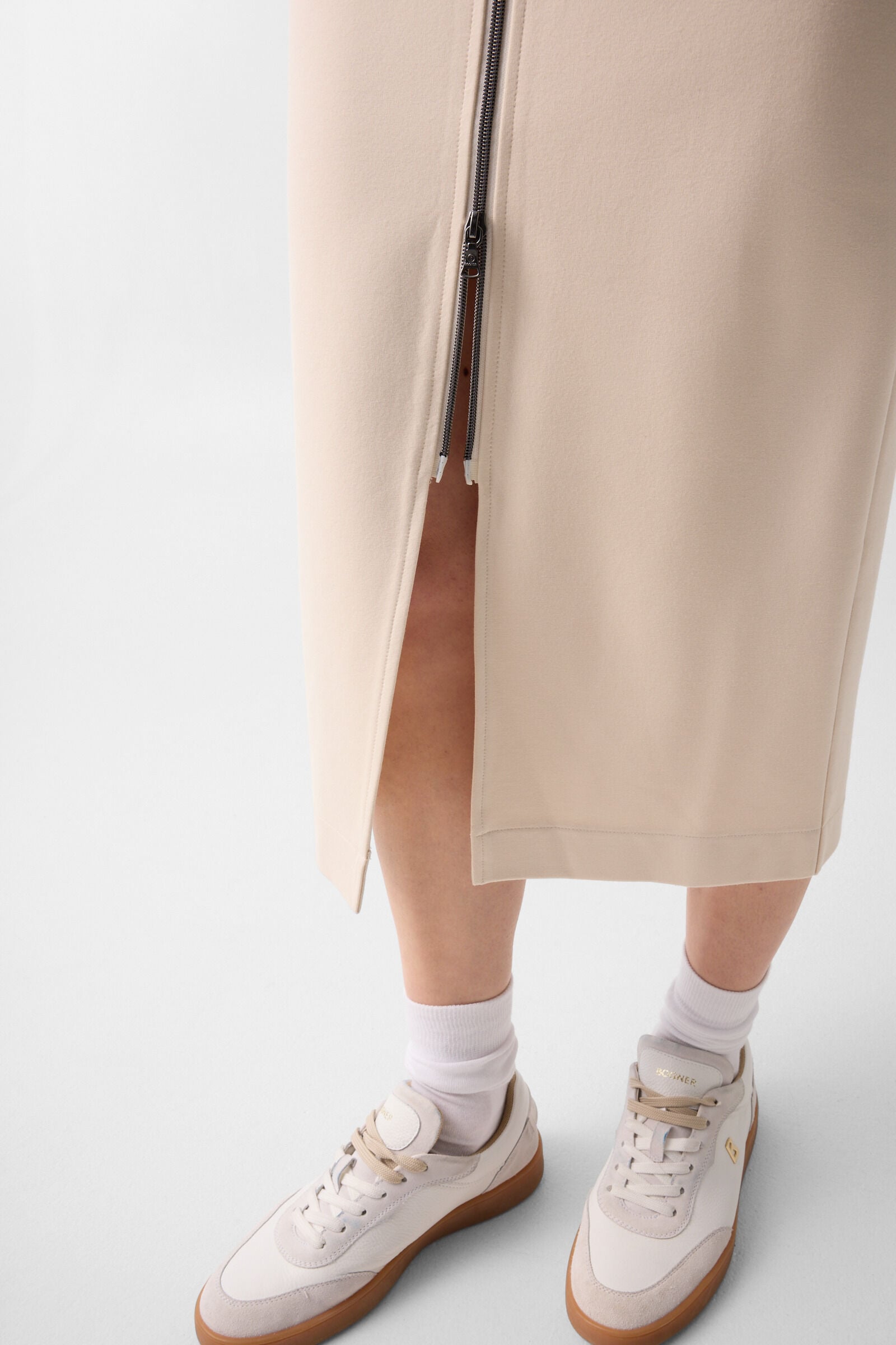 Lea sweat skirt Cream
