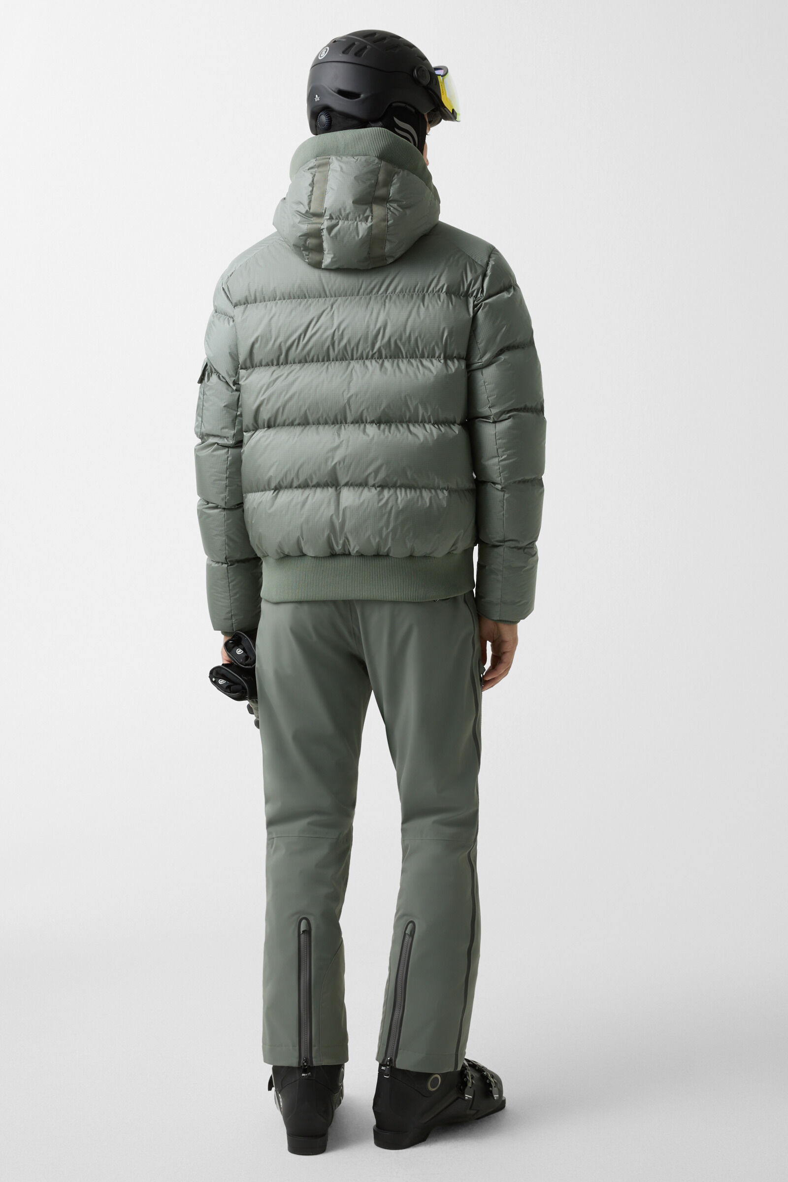 Samir down ski jacket Eucalyptus