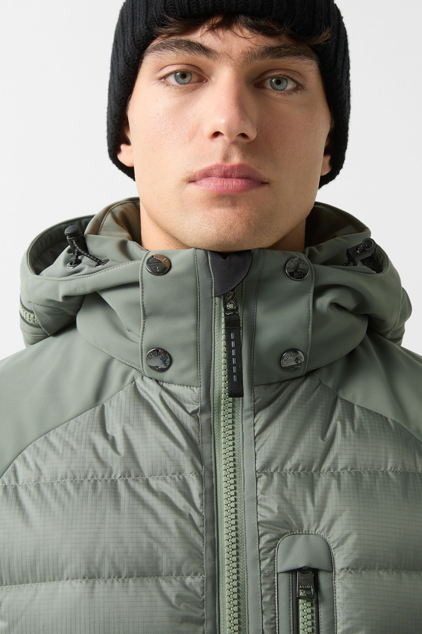 Zoran softshell ski jacket Olive green