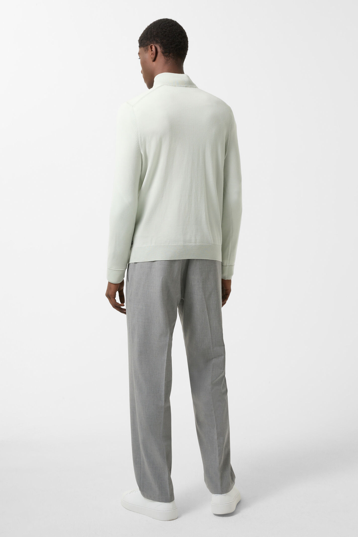Ouri Half-zip pullover Mint