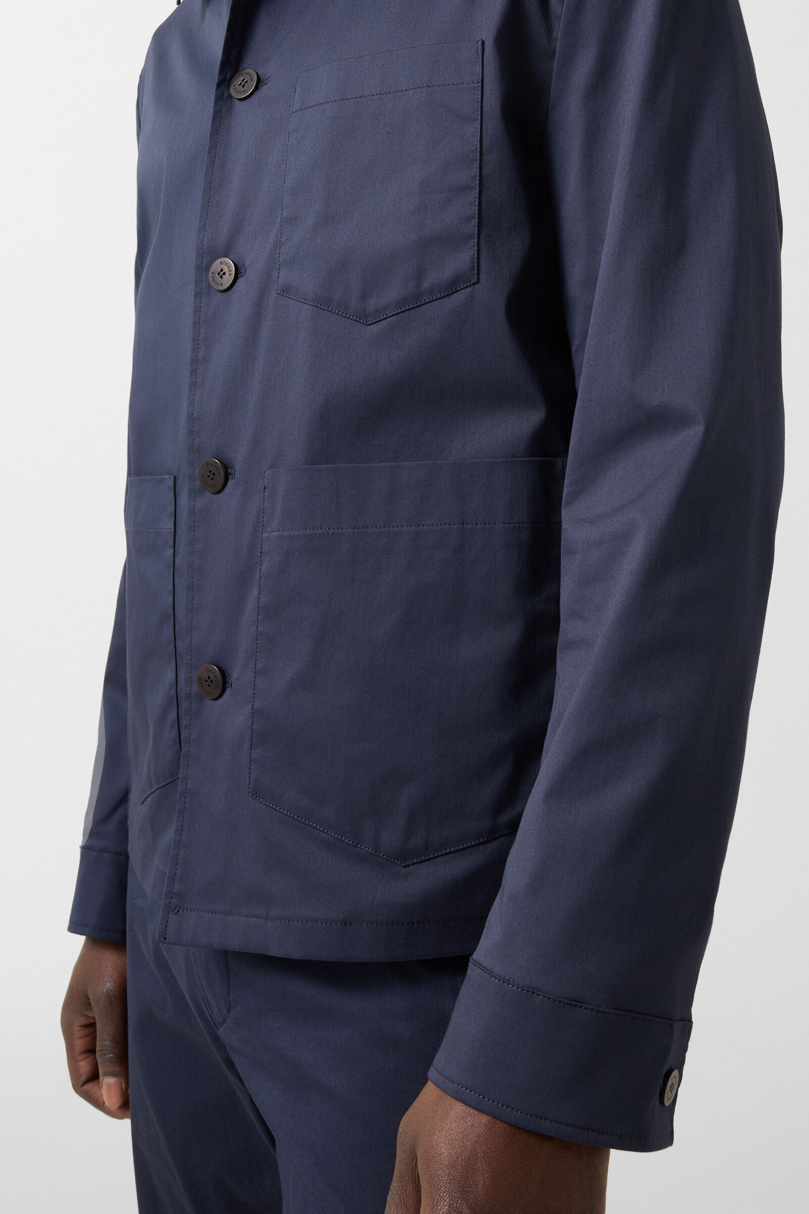 Overshirt Mirco Navy blue