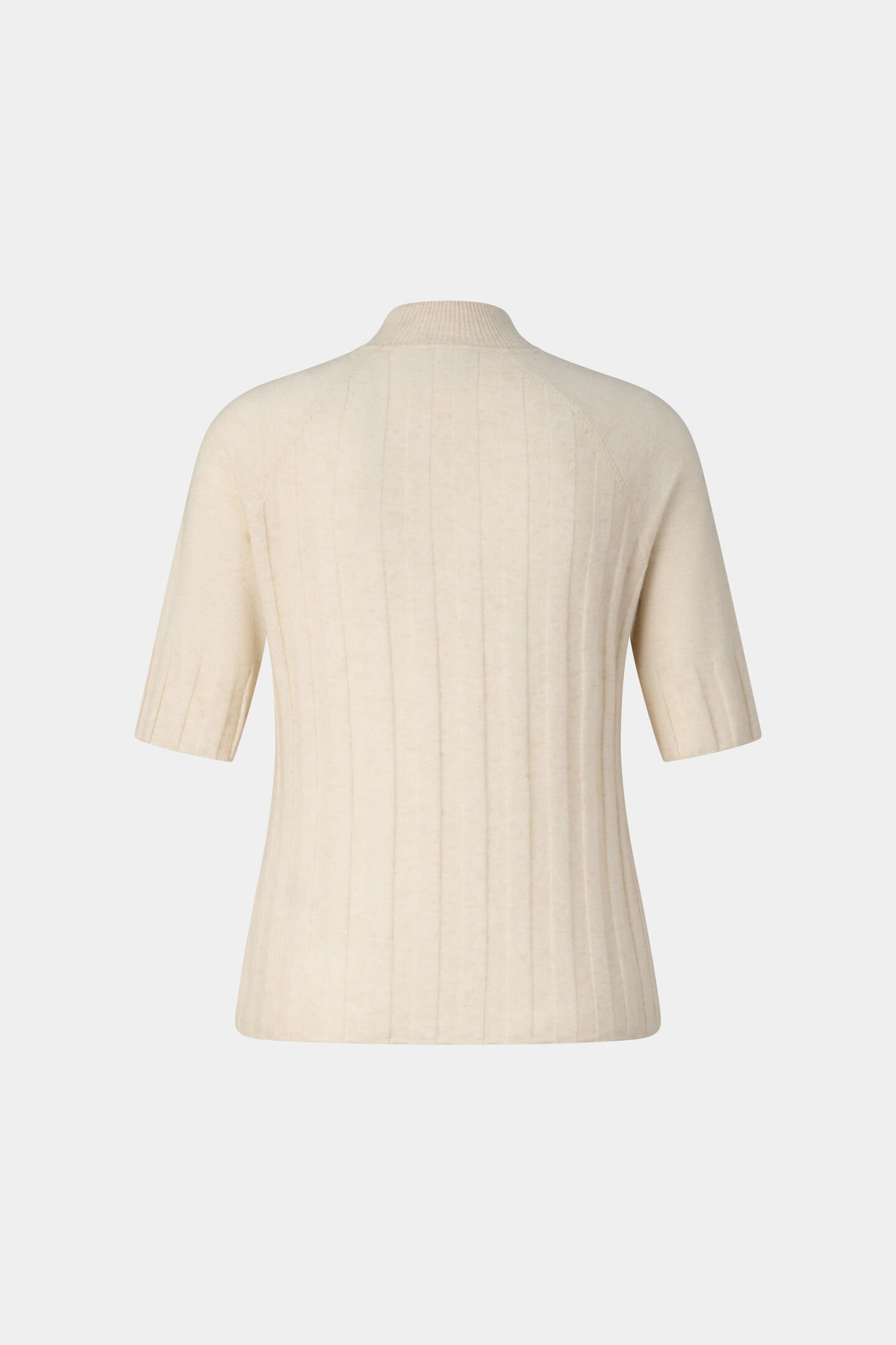 Virgin wool cashmere shirt Tina Cream
