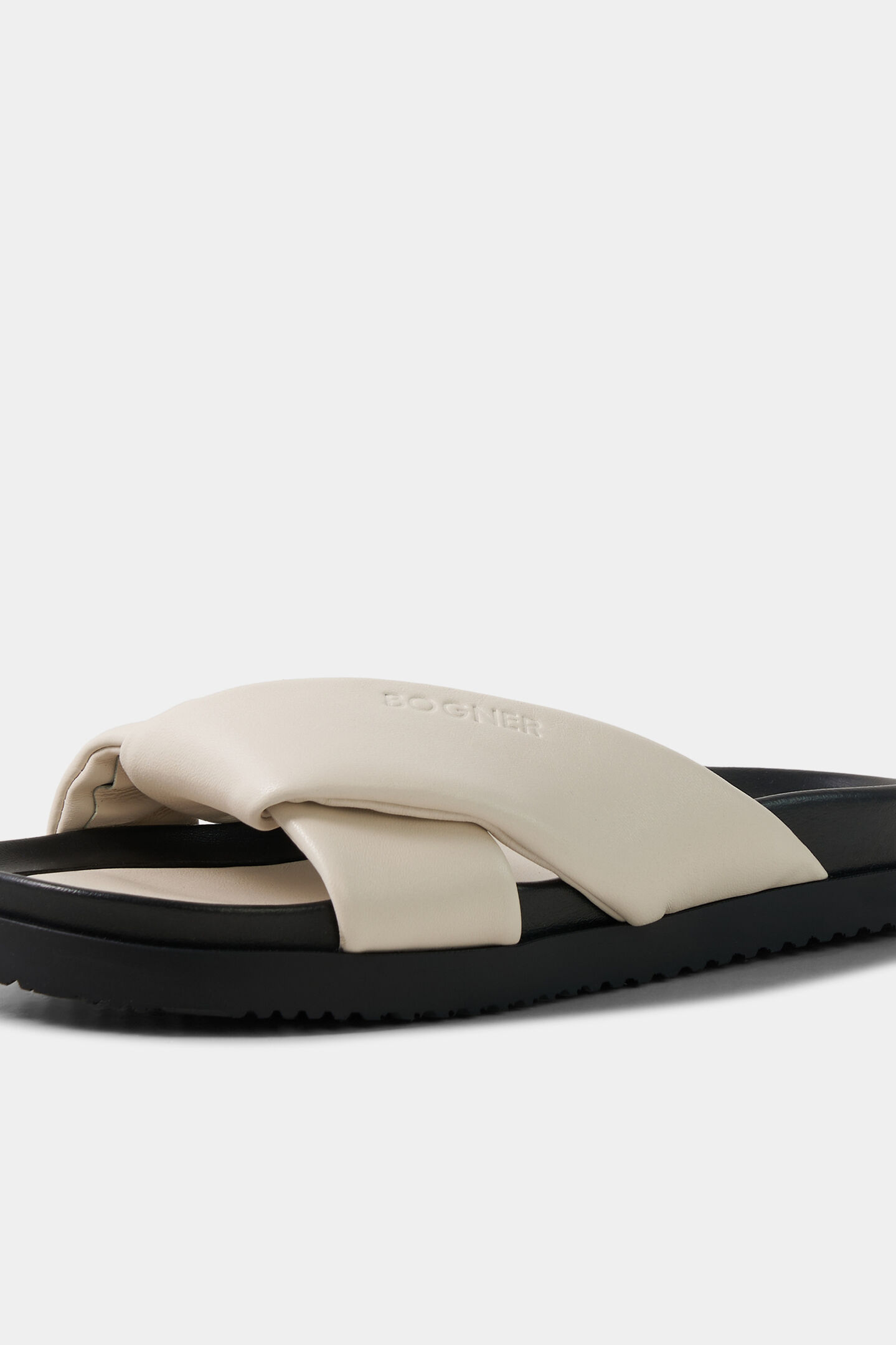 Sandalen Sirolo Creme/Schwarz