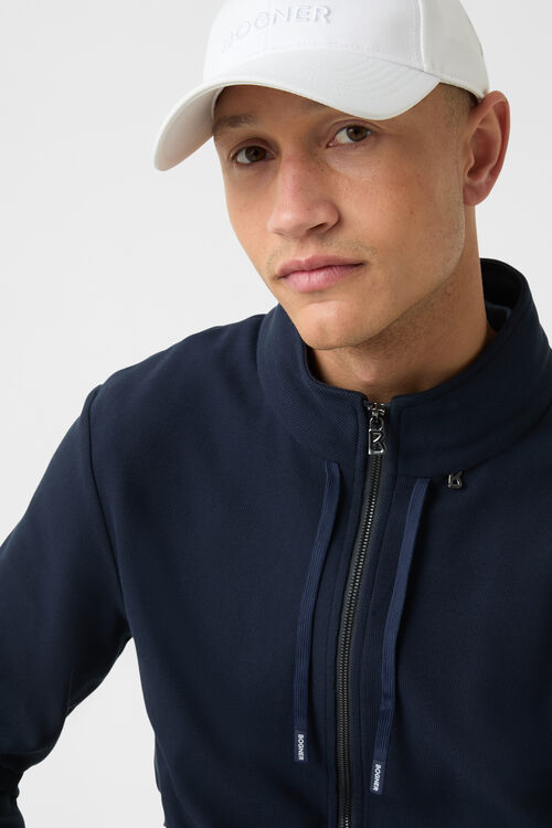 Sweatjacke Edward Navy-Blau