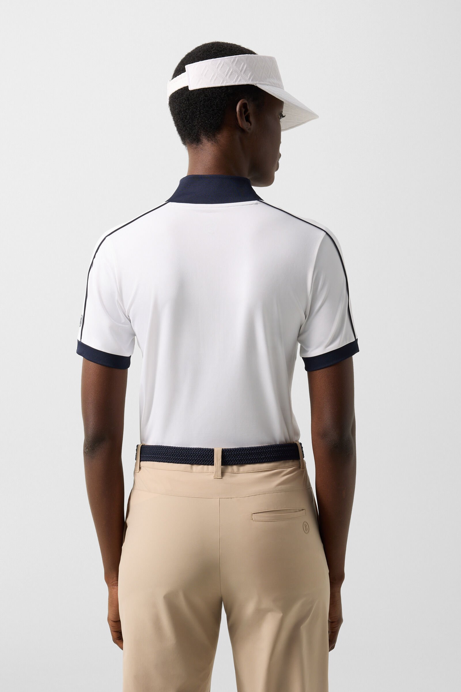 T-shirt fonctionnel Katrina Blanc/bleu marine