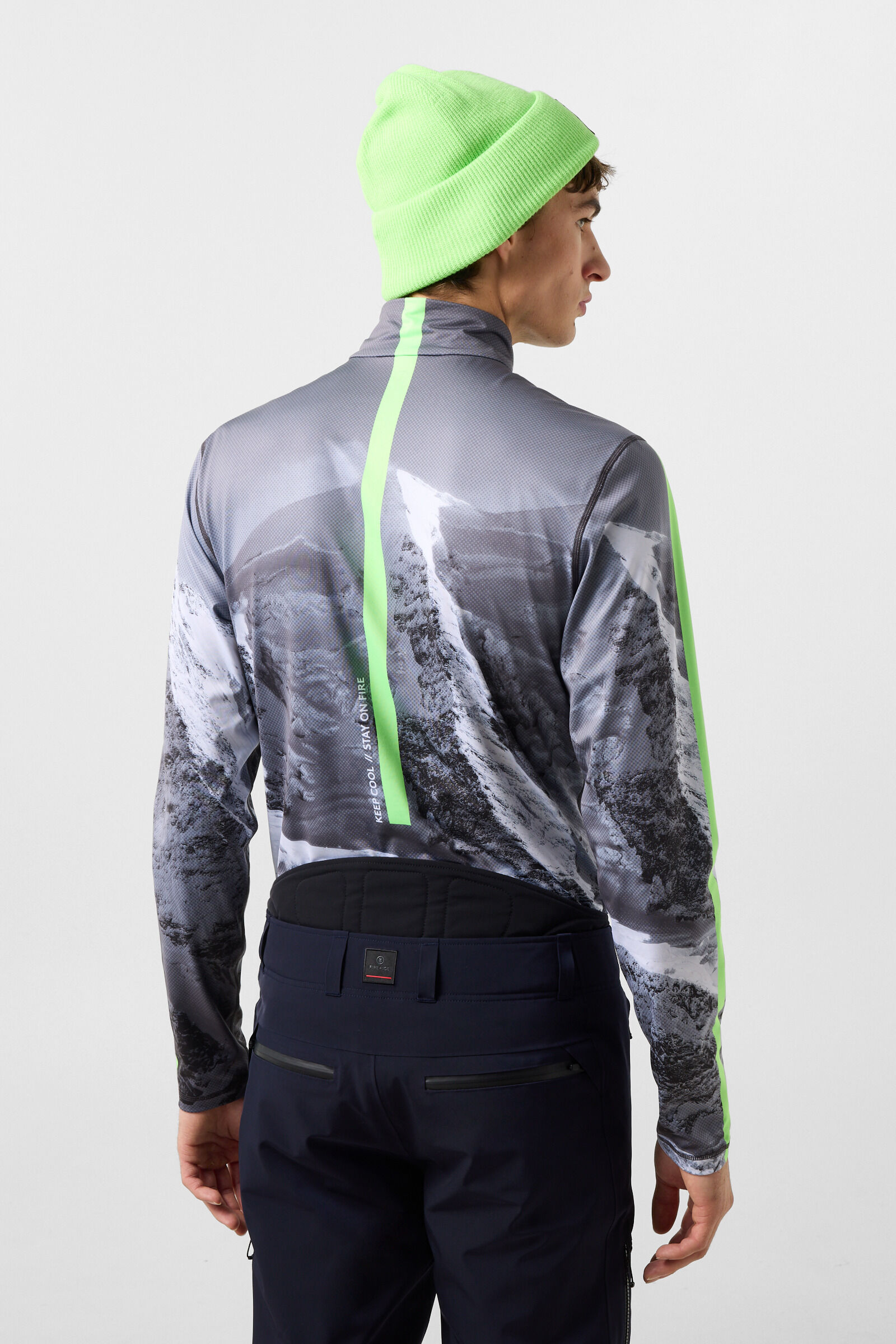 First Layer Pascal Grey/White/Neon Green