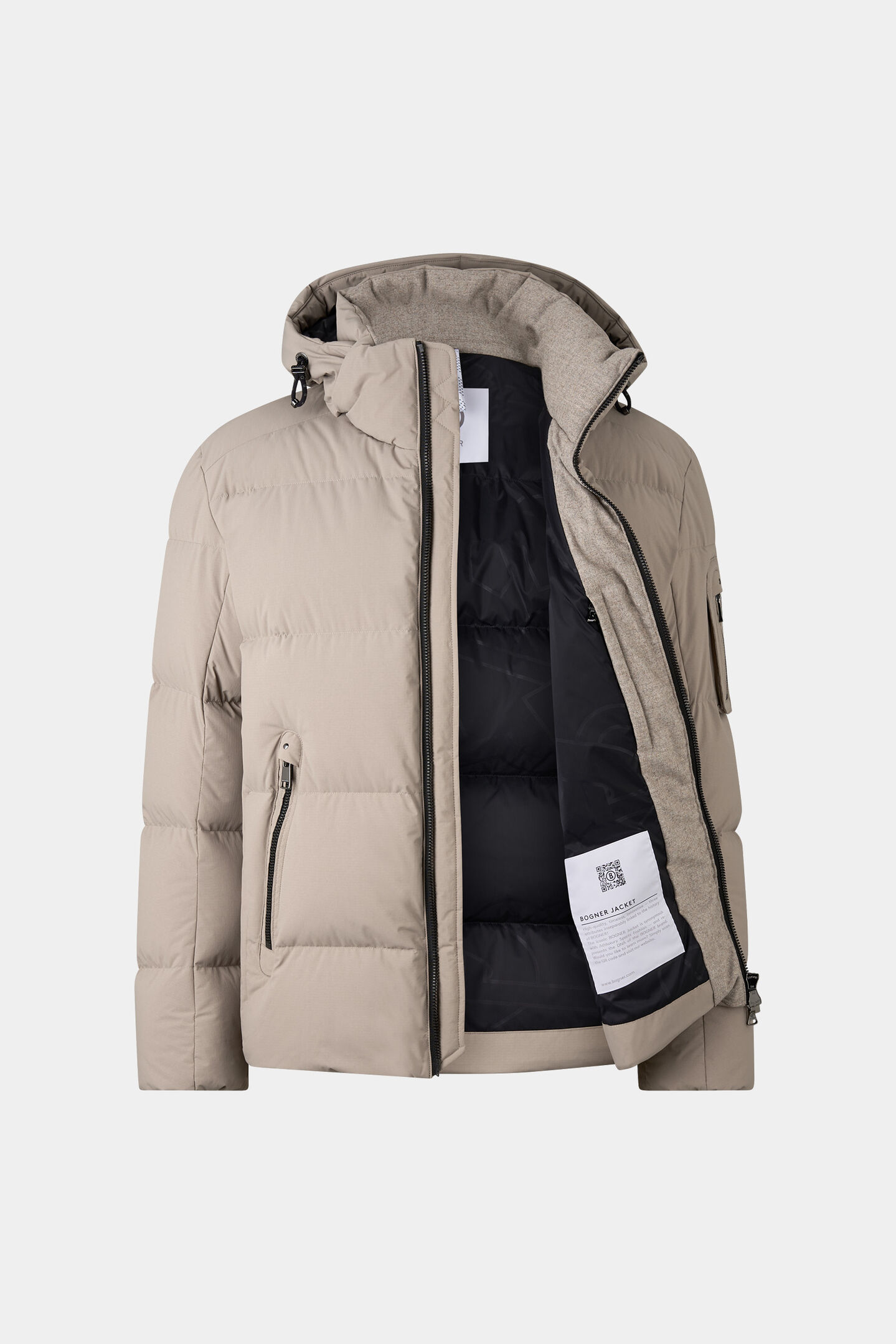 Jamy down jacket Greige