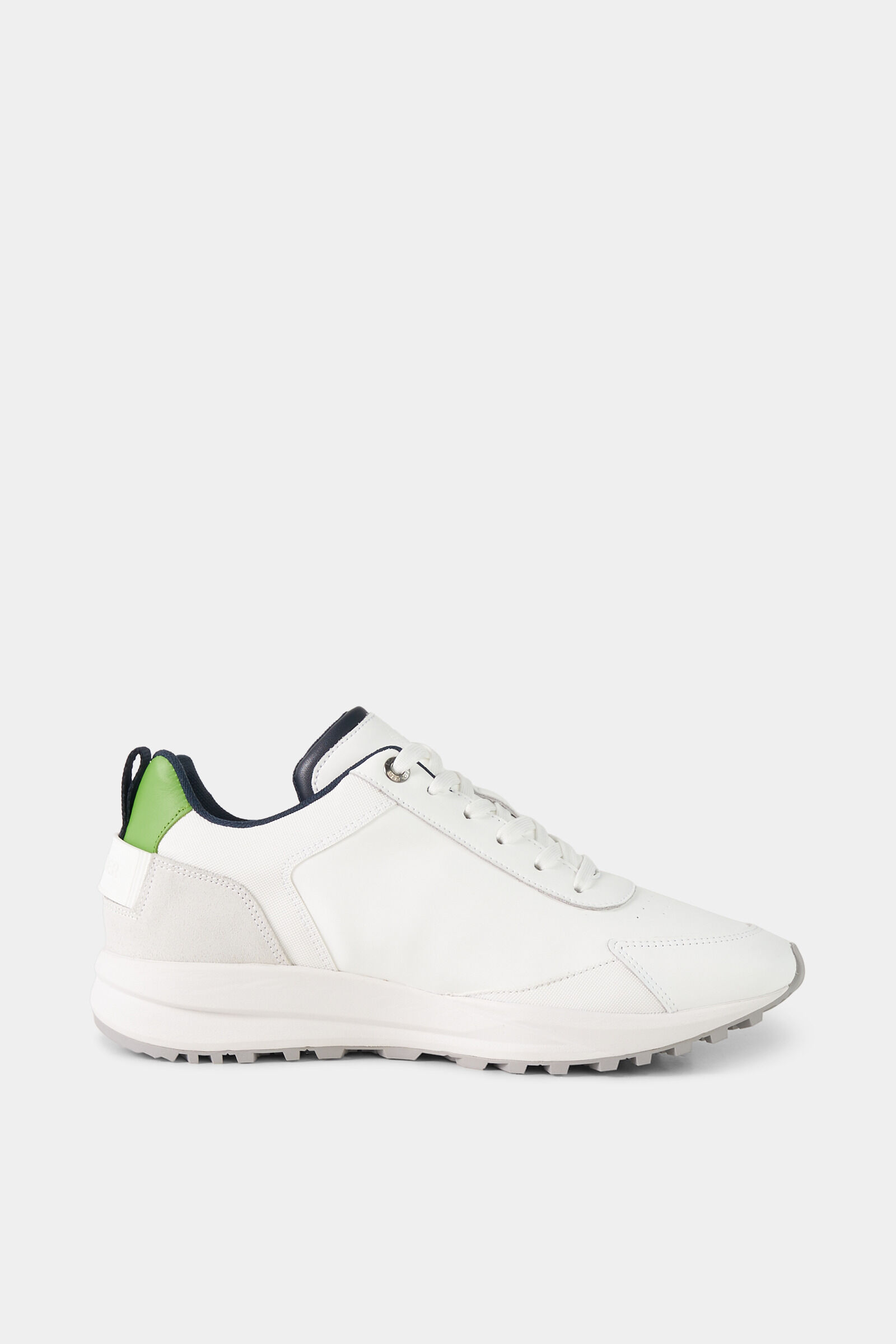 Golf Sneaker Wei&szlig;/Navy-Blau