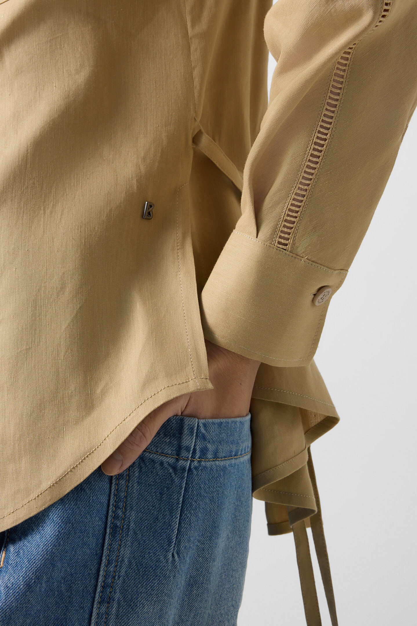 Catrina shirt blouse Camel