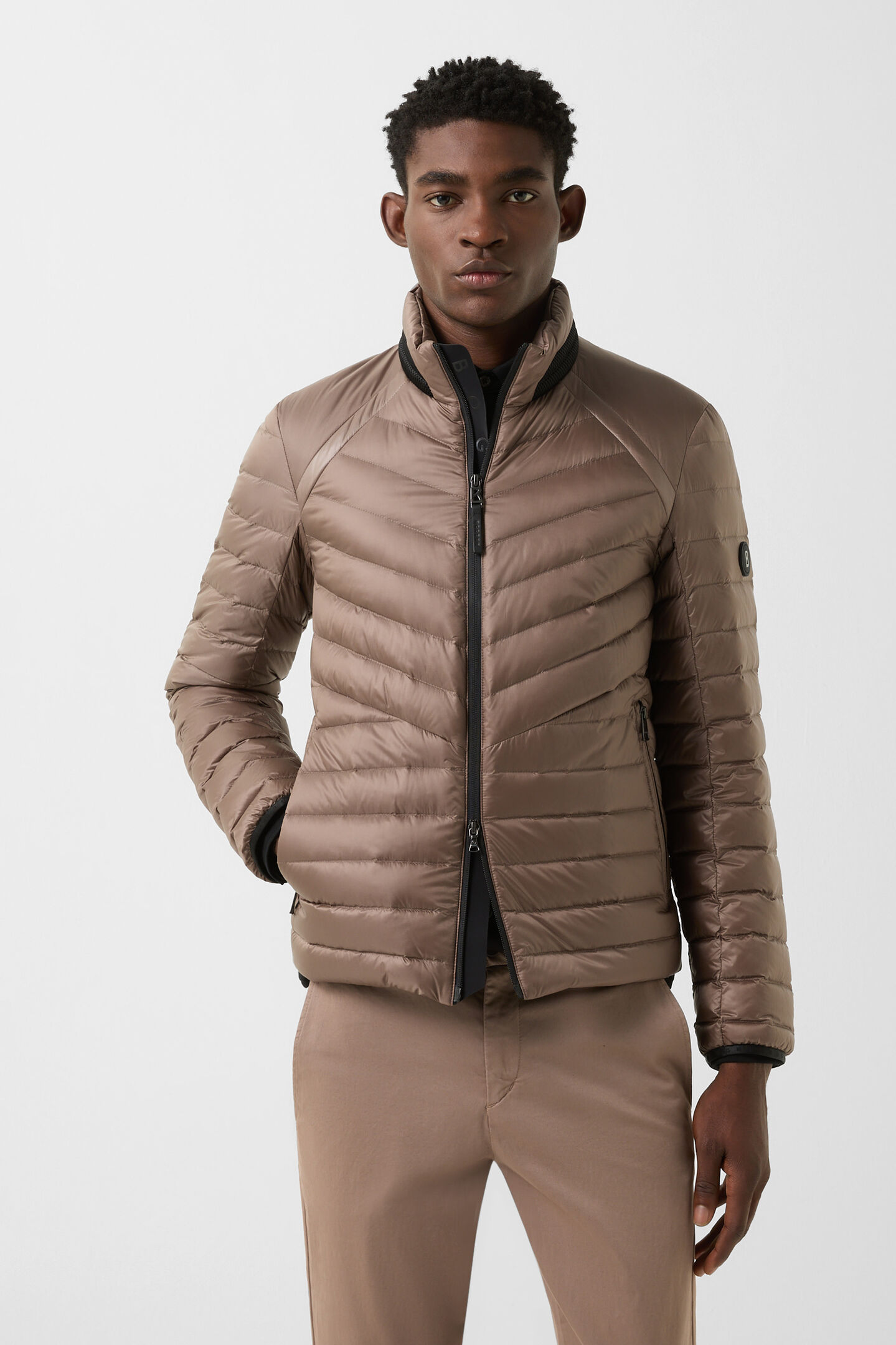 Liman lightweight down jacket Mud