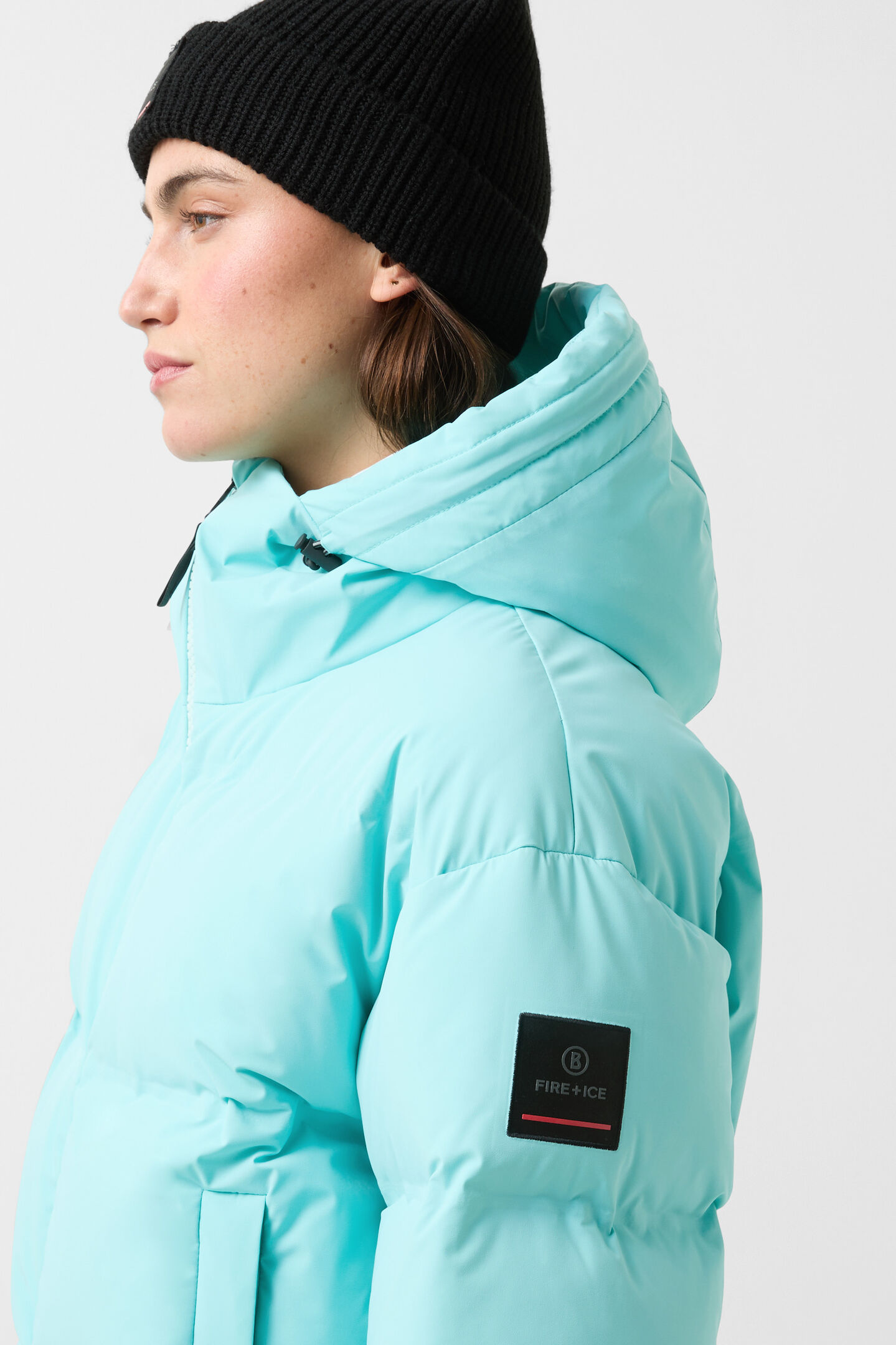 Neila down ski jacket Ice blue