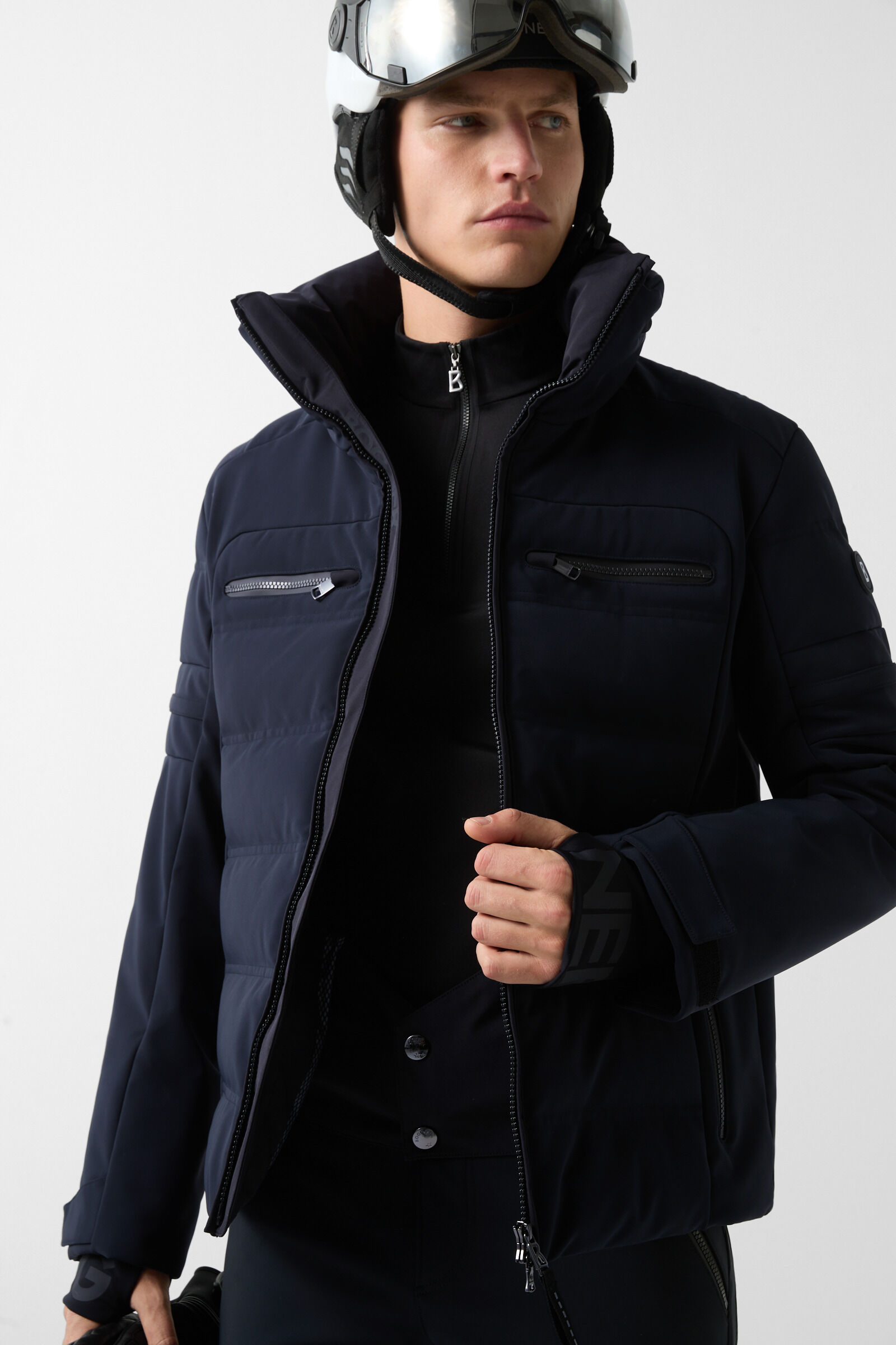 Minho down ski jacket Black