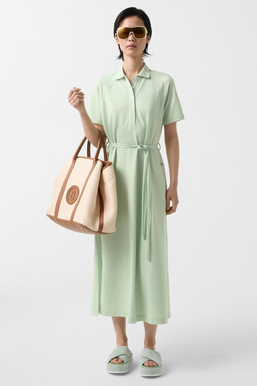 Polo dress Tale Light green