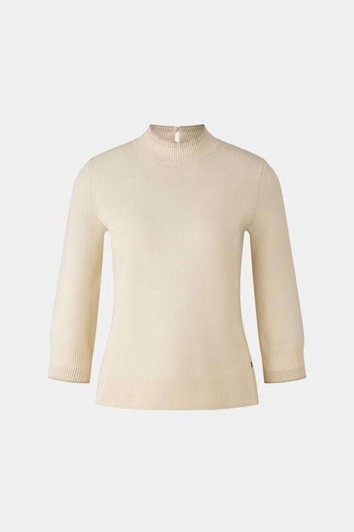 Strick-Shirt Berrit Creme