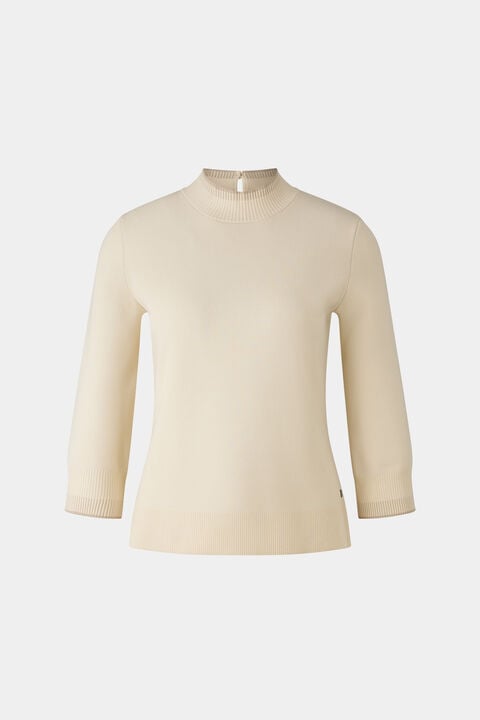 Berrit knitted shirt Cream Berrit knitted shirt Cream