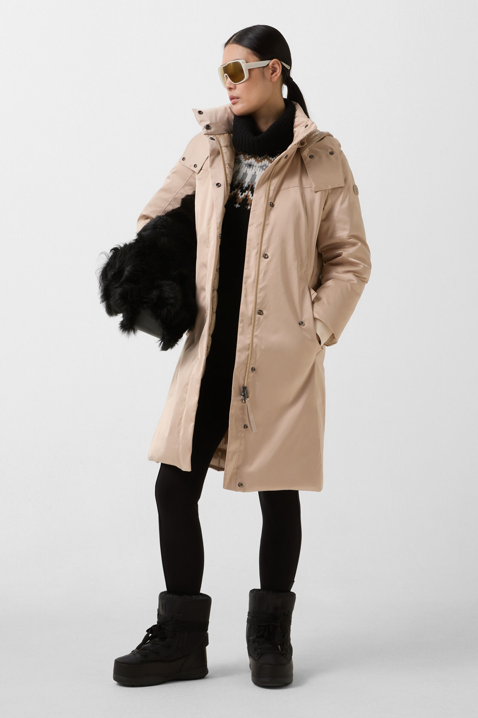 Manteau de duvet Lynn Beige