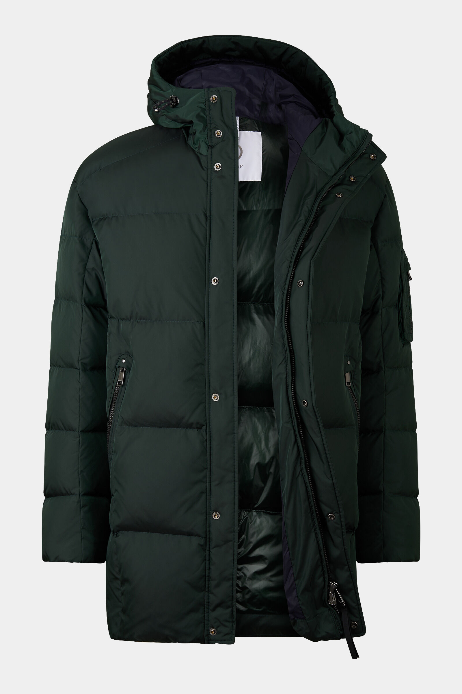 Korte jas Jones dons Donkergroen