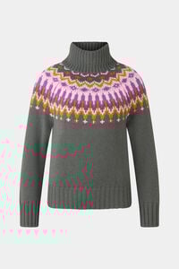 Norwegian jumper Ingrid Grey/Orange/Pink Norwegian jumper Ingrid Grey/Orange/Pink