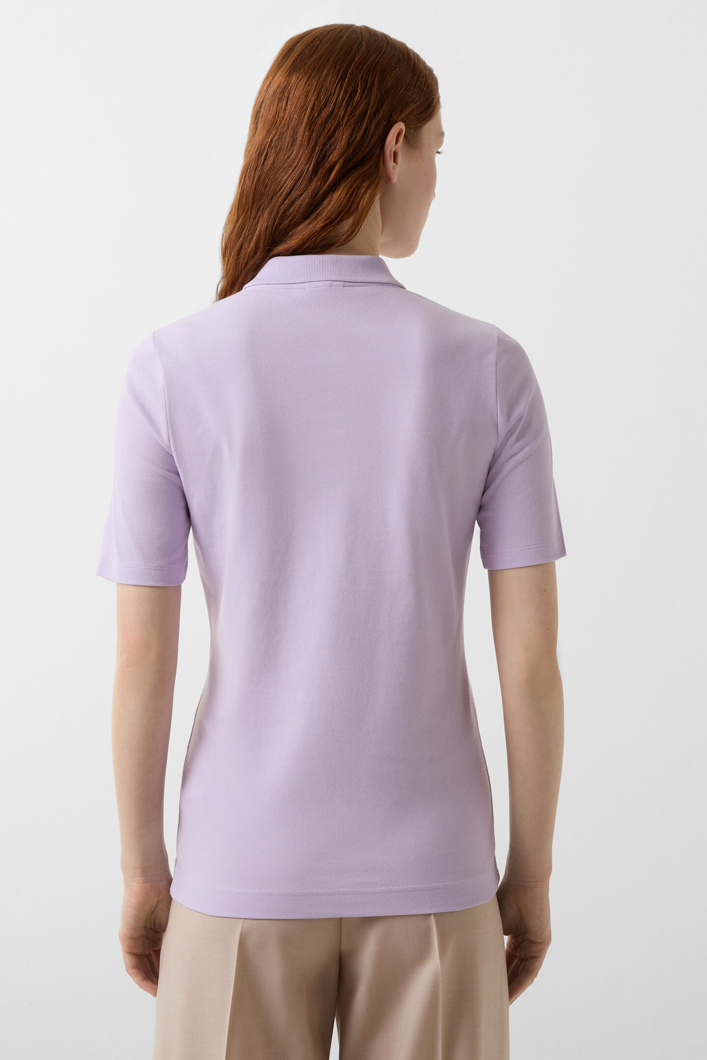 Malika polo shirt Lilac