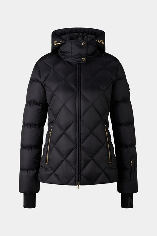 Ski-Daunenjacke Carlie Schwarz
