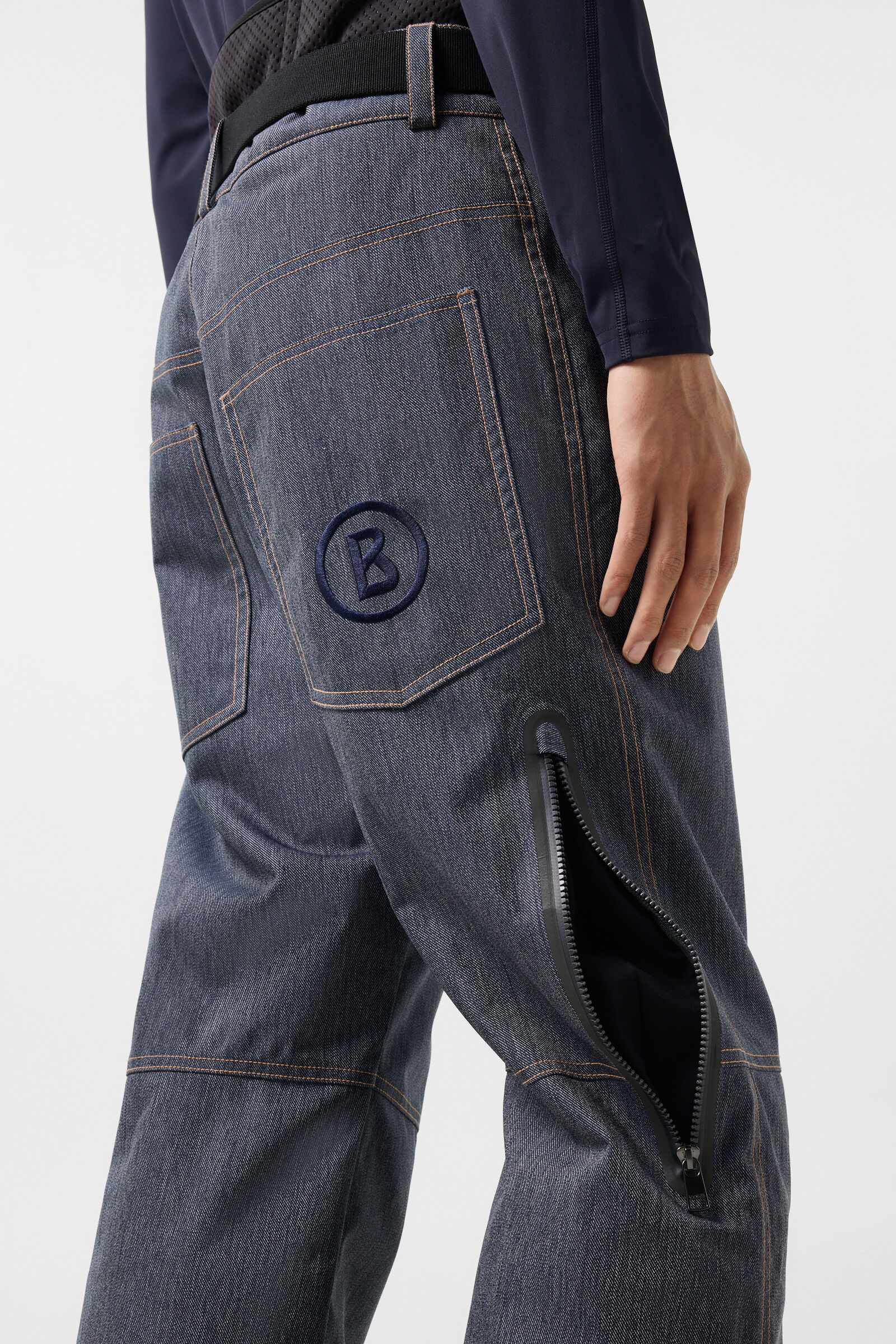 Jett denim ski trousers Denim Blue