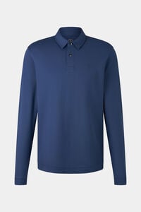 Timon polo long-sleeved top Blue Timon polo long-sleeved top Blue