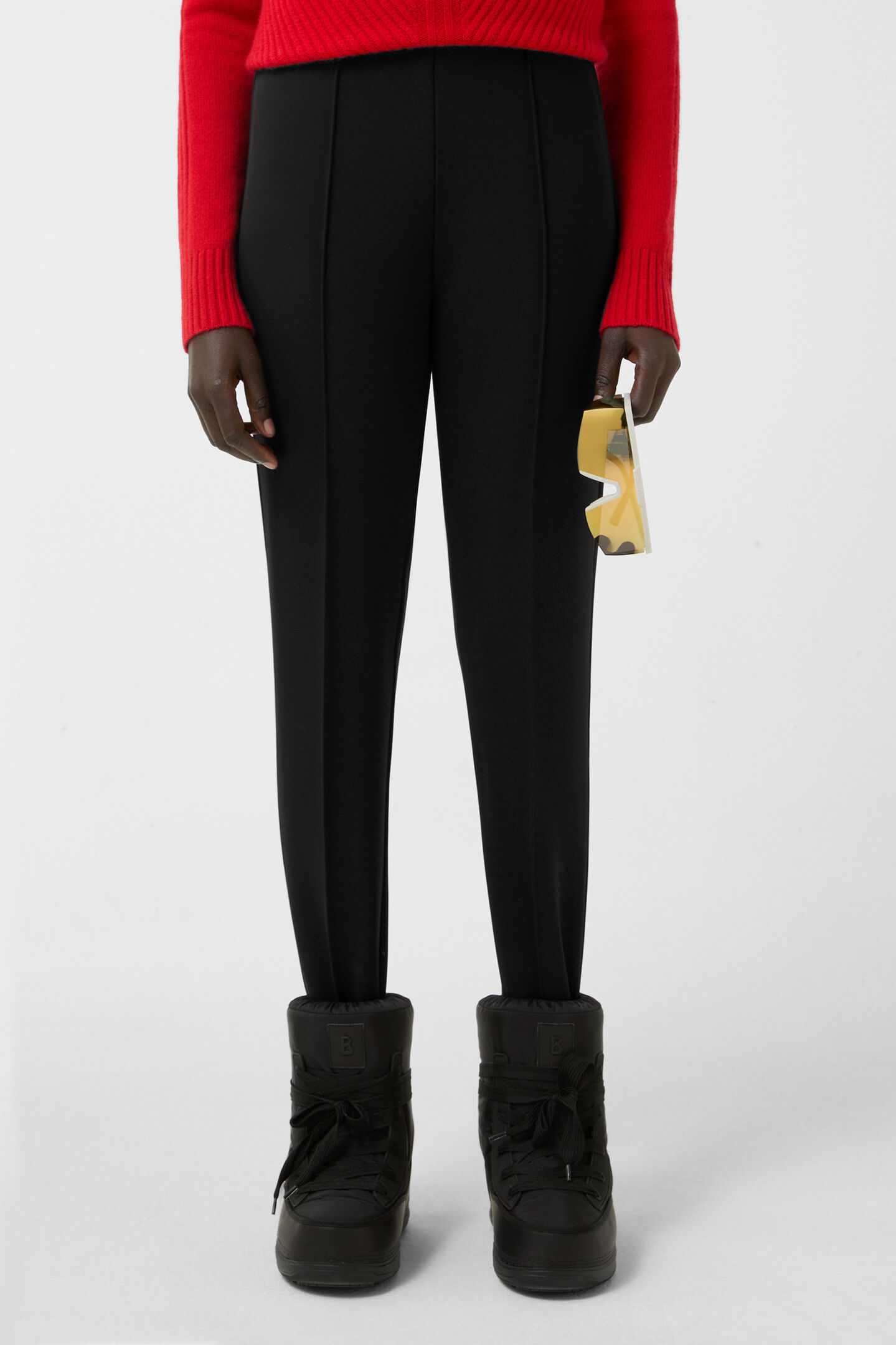 Elaine functional stirrup trousers Black