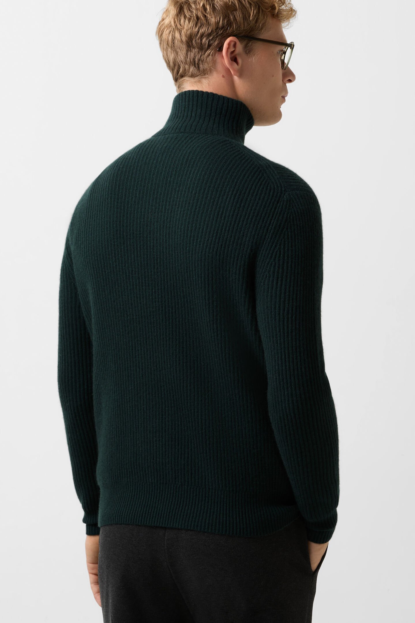 Balvin cashmere troyer Dark green