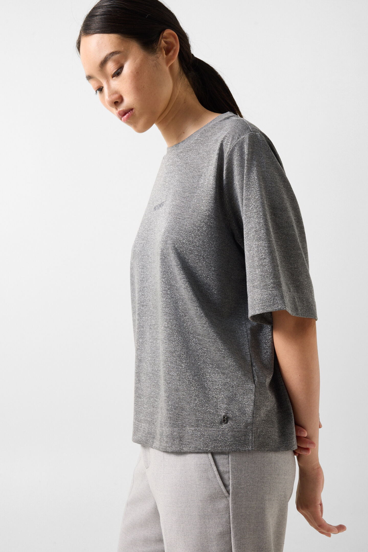 Jersey-T-Shirt Dorothy Grau