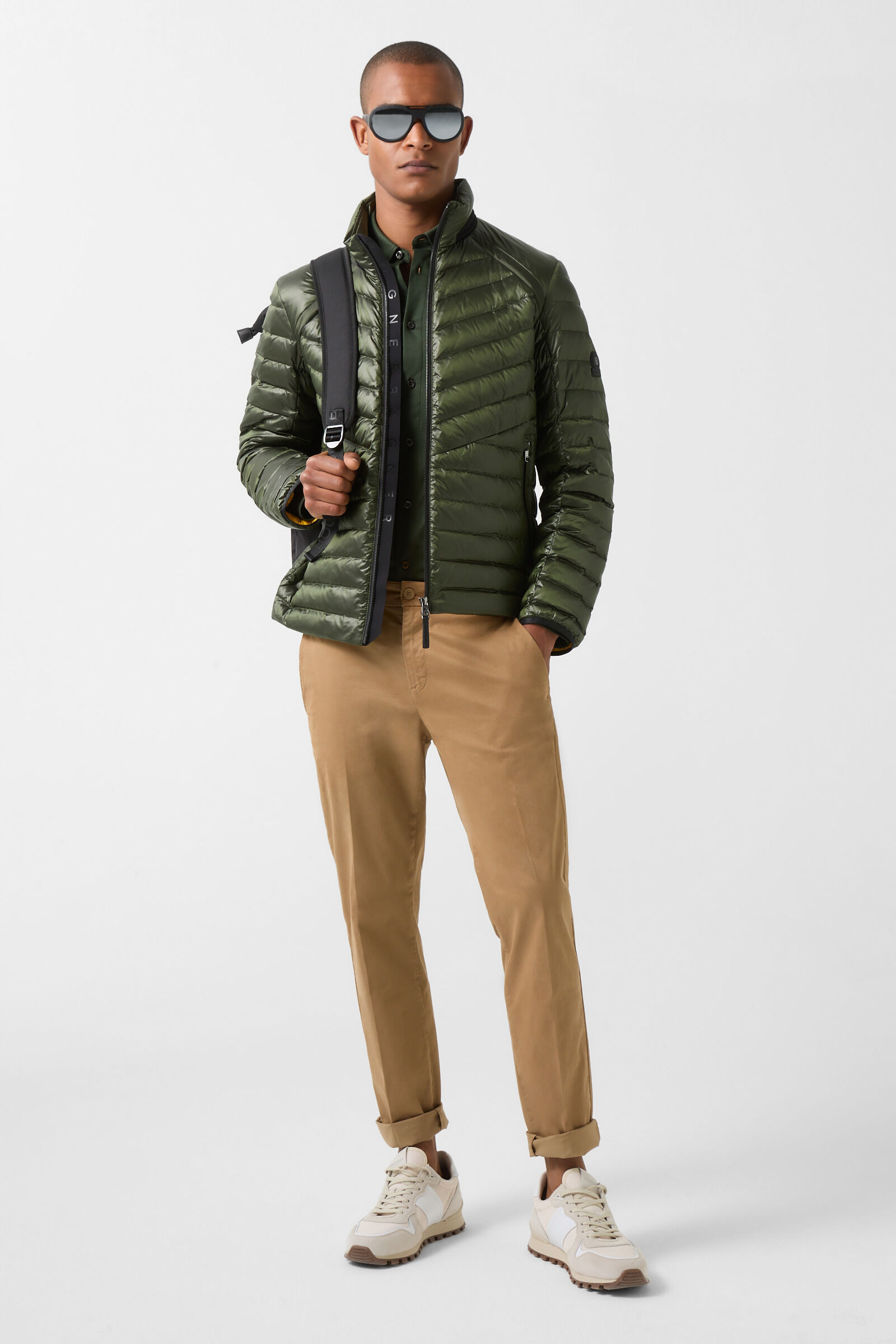 Olive green lightweight jacket sale