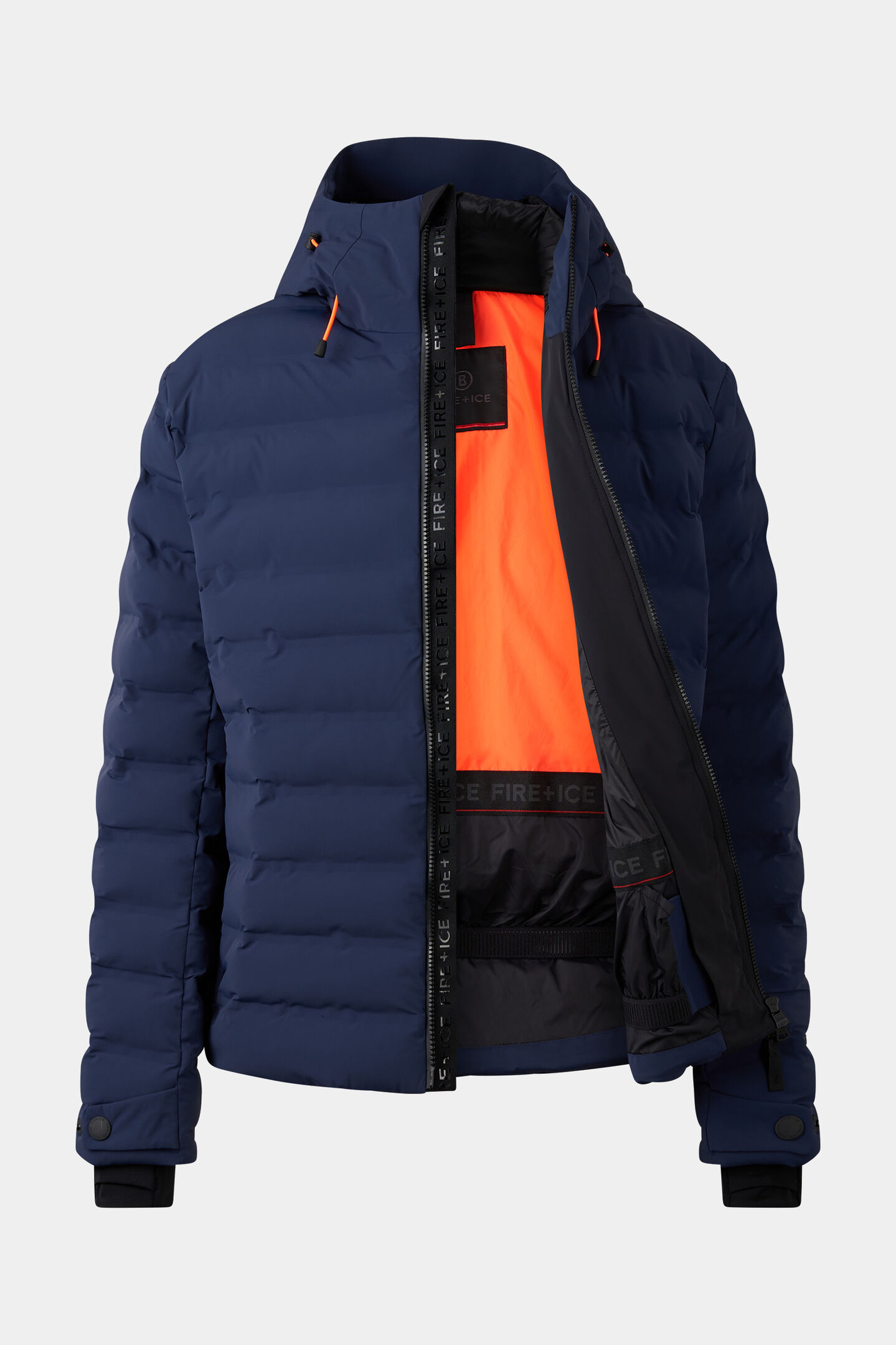 Ski-Steppjacke York Dunkelblau