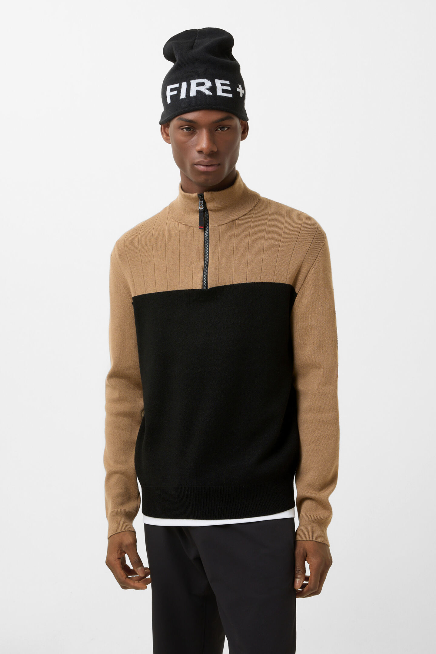 Tricot-Troyer Andrian Caramel/noir
