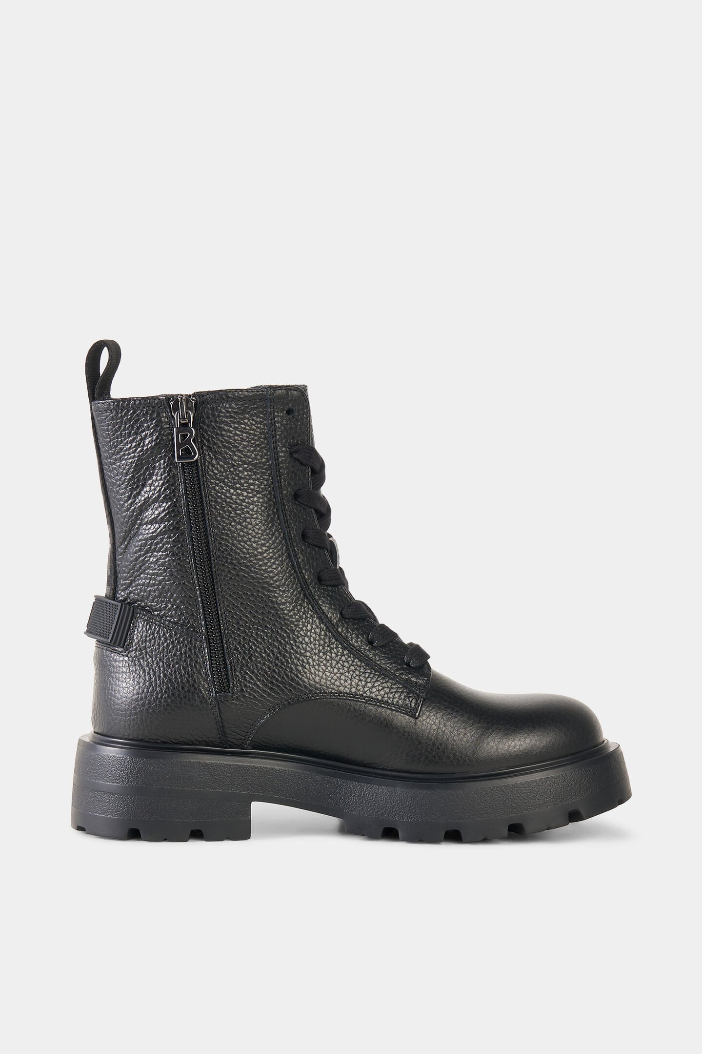 Riga lace-up boots Black