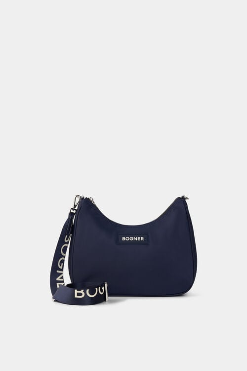 Schultertasche Saxon Odette Dunkelblau