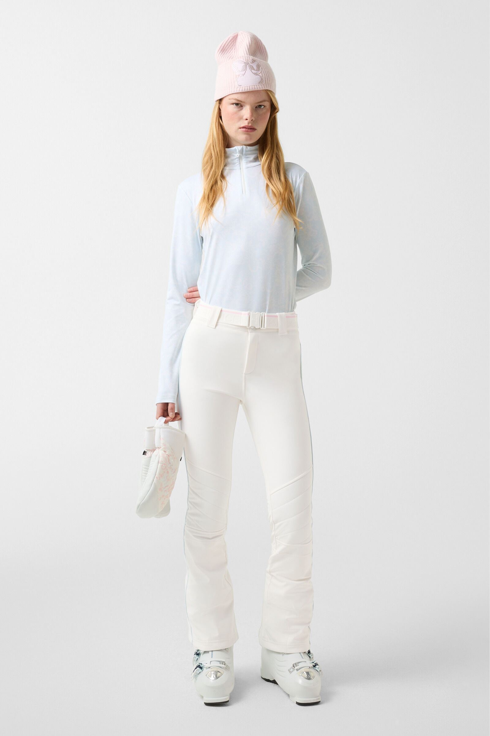 Zula softshell ski pants Off-White