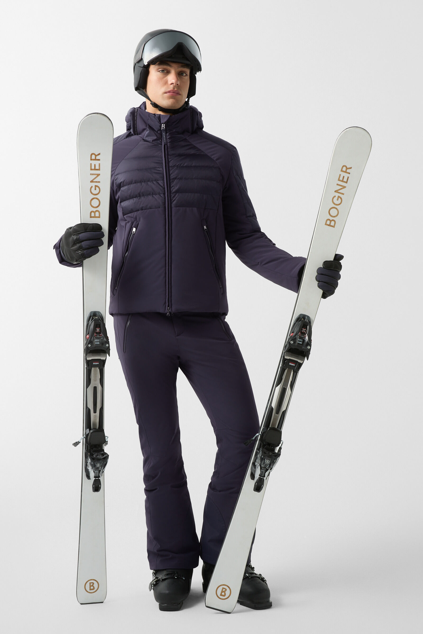 Henik down ski jacket Navy blue