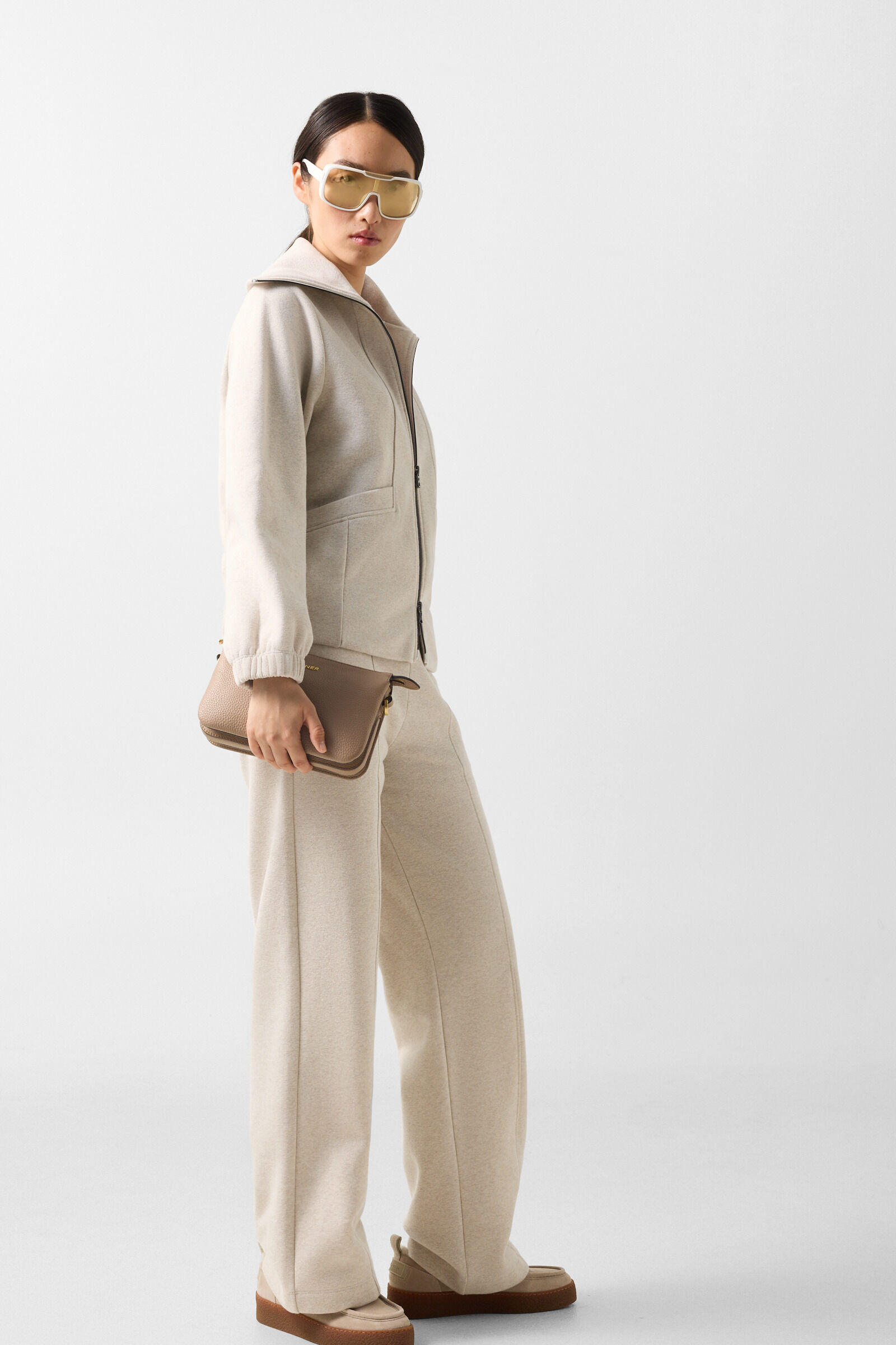 Tasha Jersey Jacket Off-White
