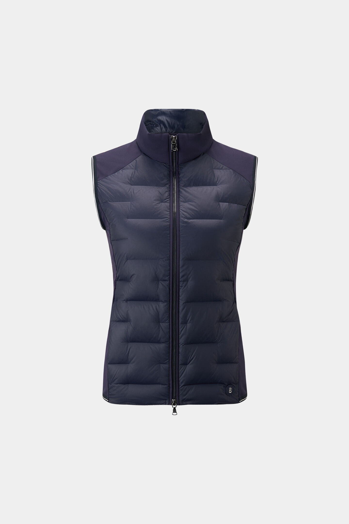 Lorina lightweight down waistcoat Navy blue