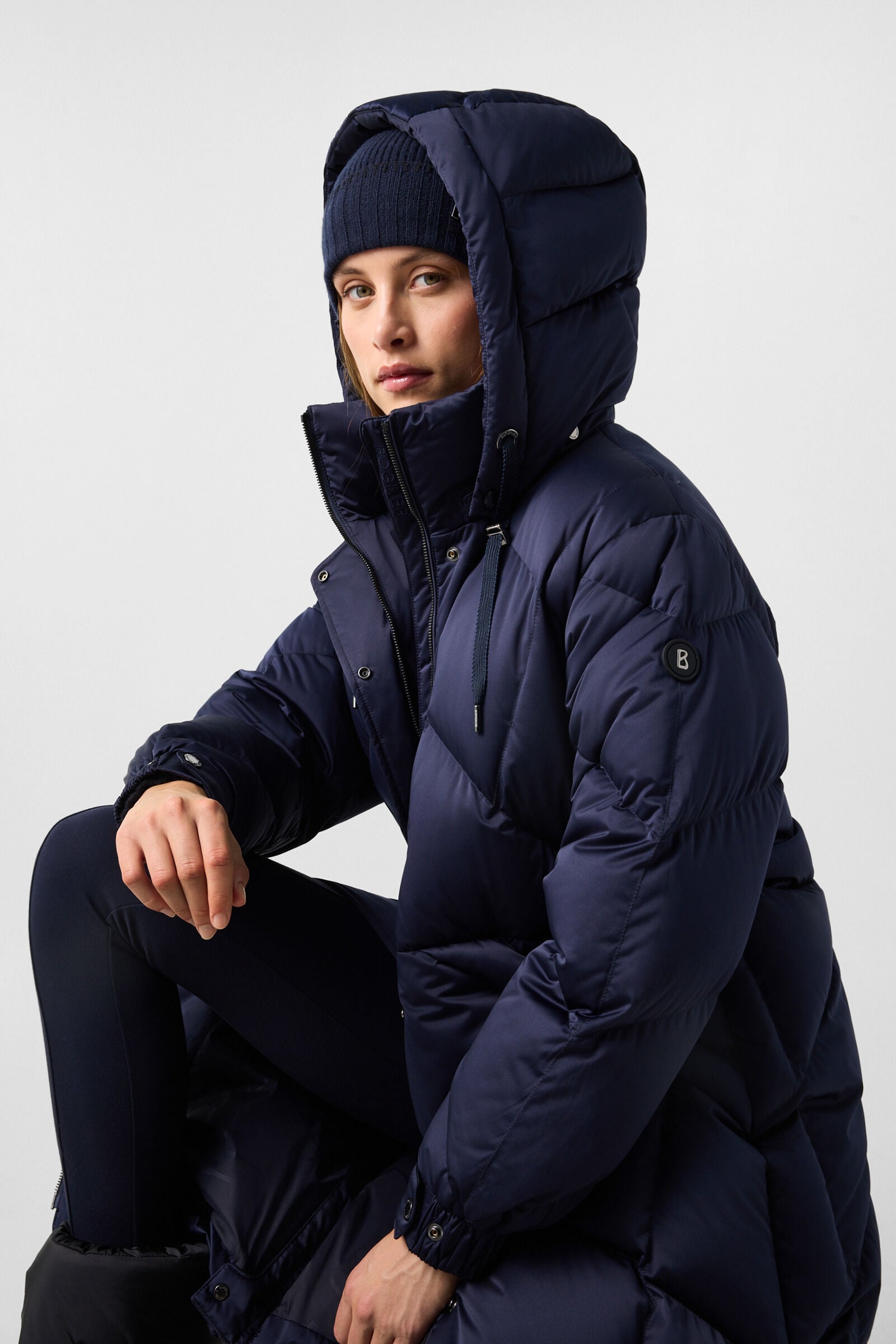 Daunenmantel Ginny Navy