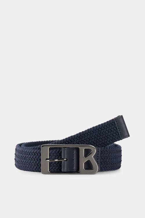 Flechtgürtel Melly Navy-Blau